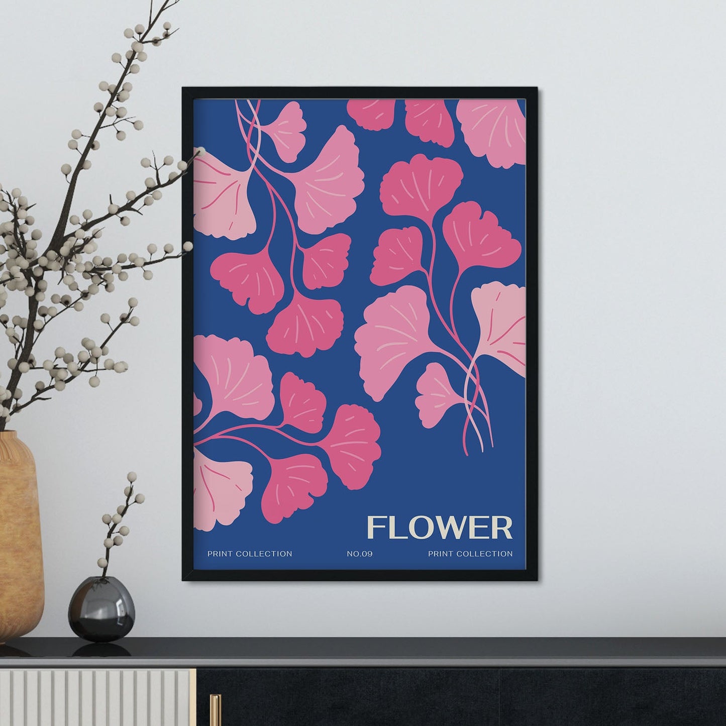 Gingko Leaves-Artwork-Nacnic-Nacnic Estudio SL