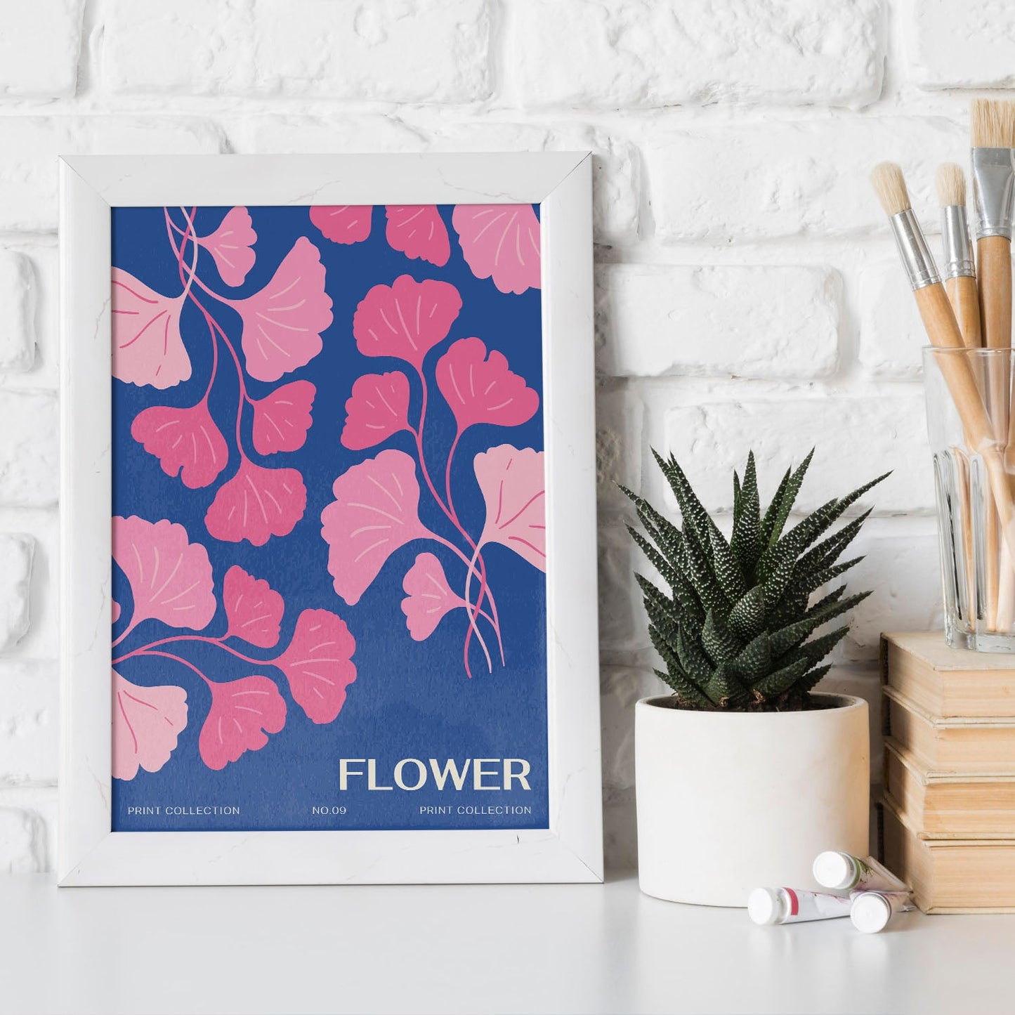 Gingko Leaves-Artwork-Nacnic-Nacnic Estudio SL