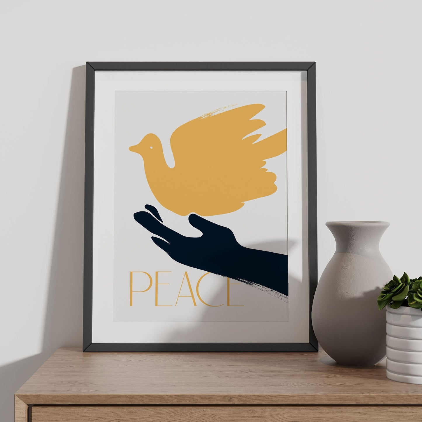 Give Peace-Artwork-Nacnic-Nacnic Estudio SL