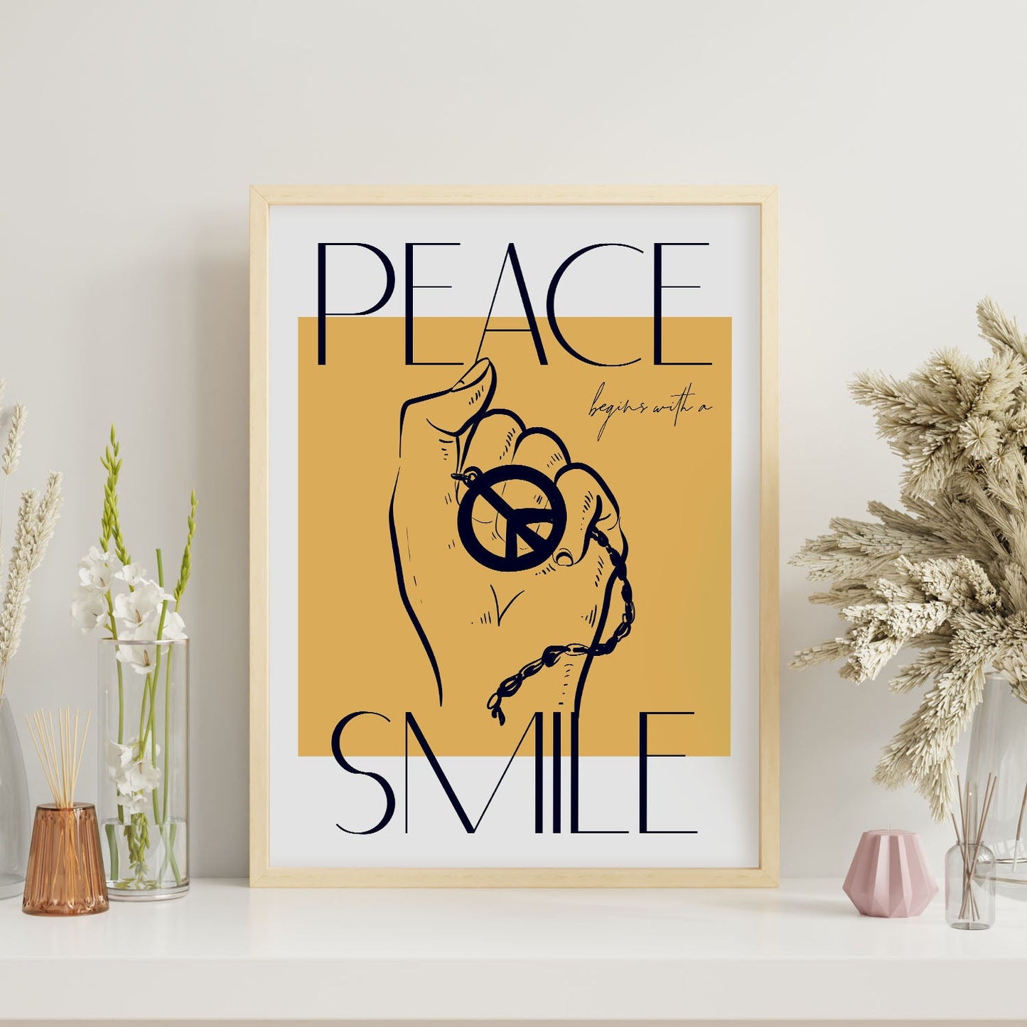 Grab peace-Artwork-Nacnic-Nacnic Estudio SL