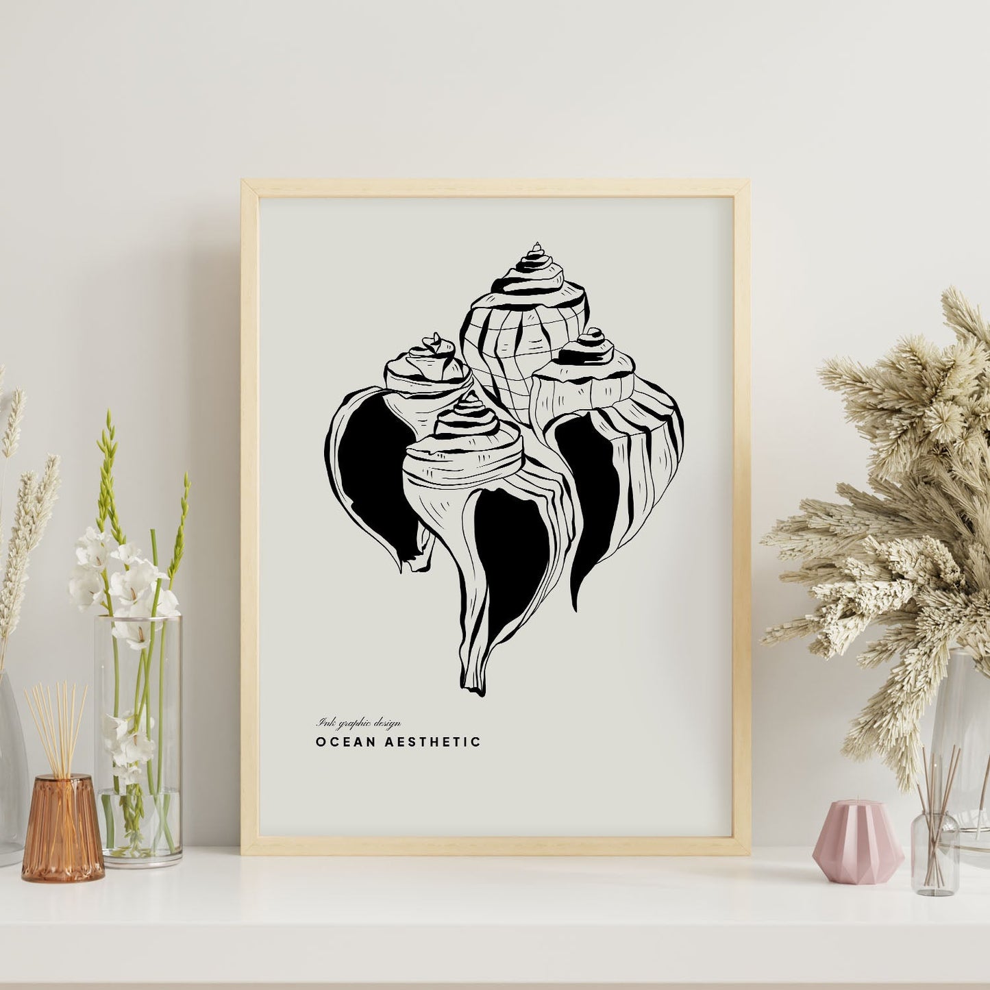 Group of Crown conch-Artwork-Nacnic-Nacnic Estudio SL