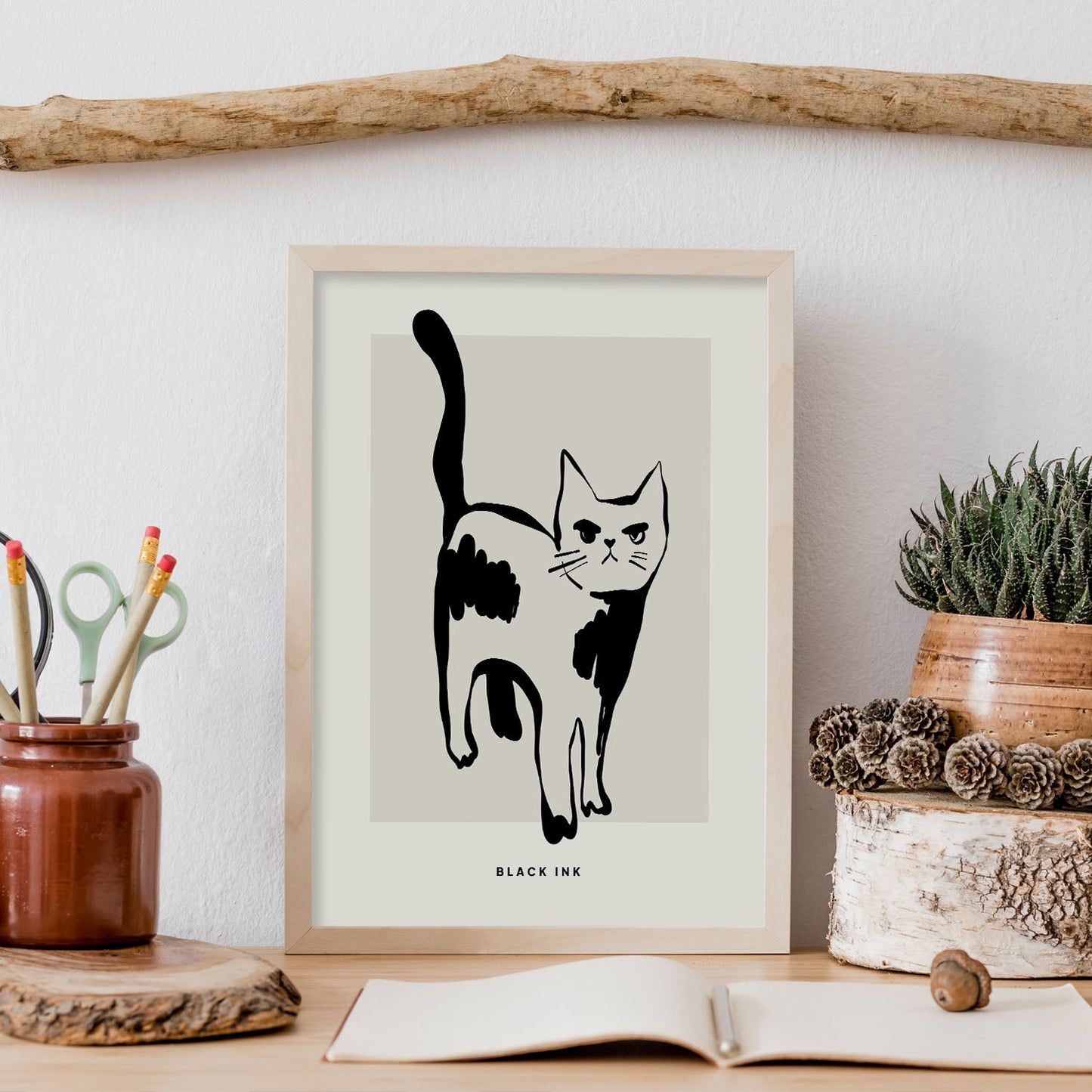 Grumpy cat-Artwork-Nacnic-Nacnic Estudio SL