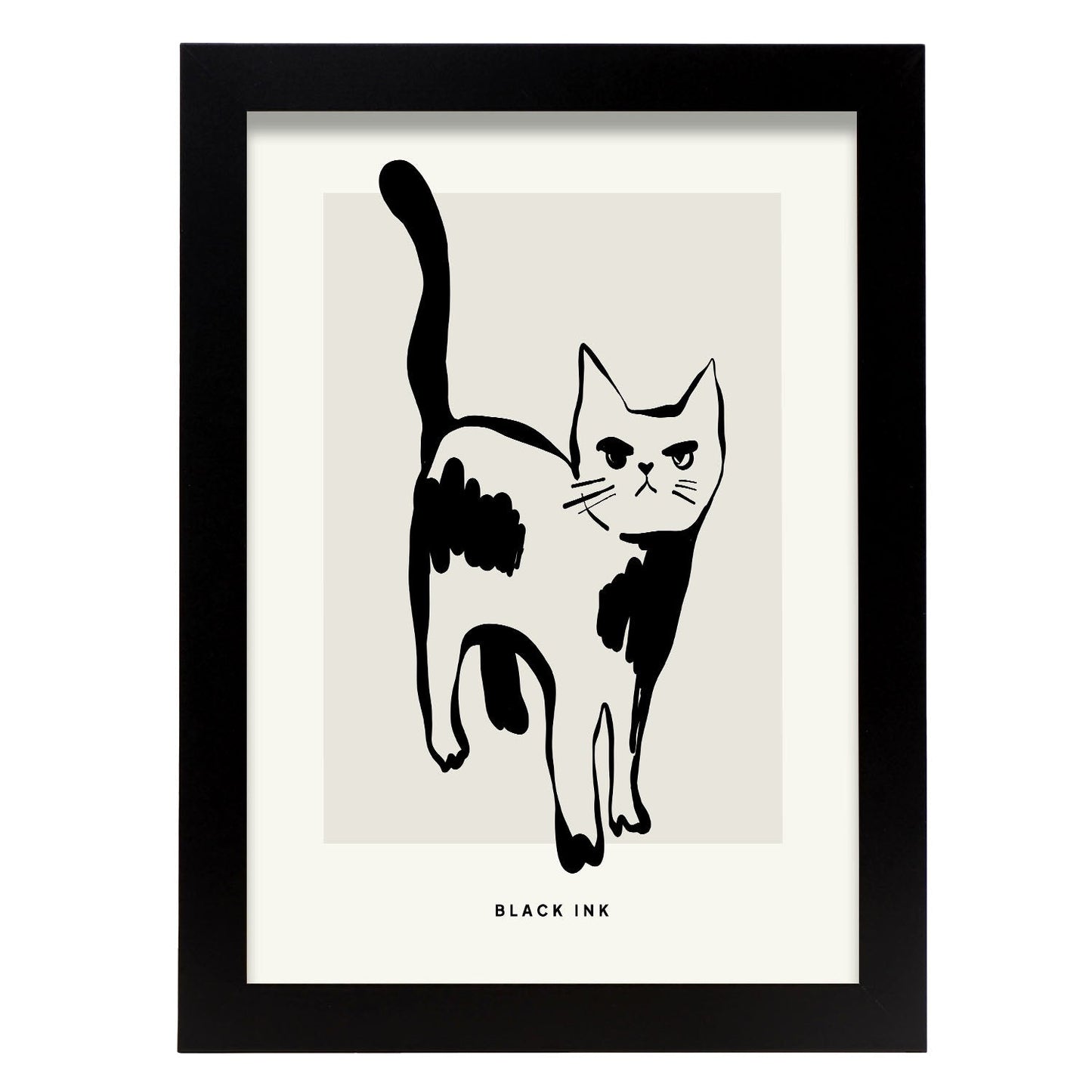 Grumpy cat-Artwork-Nacnic-A4-Sin marco-Nacnic Estudio SL