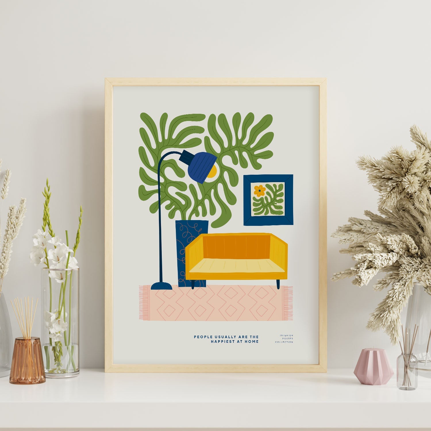 Happiest at home-Artwork-Nacnic-Nacnic Estudio SL