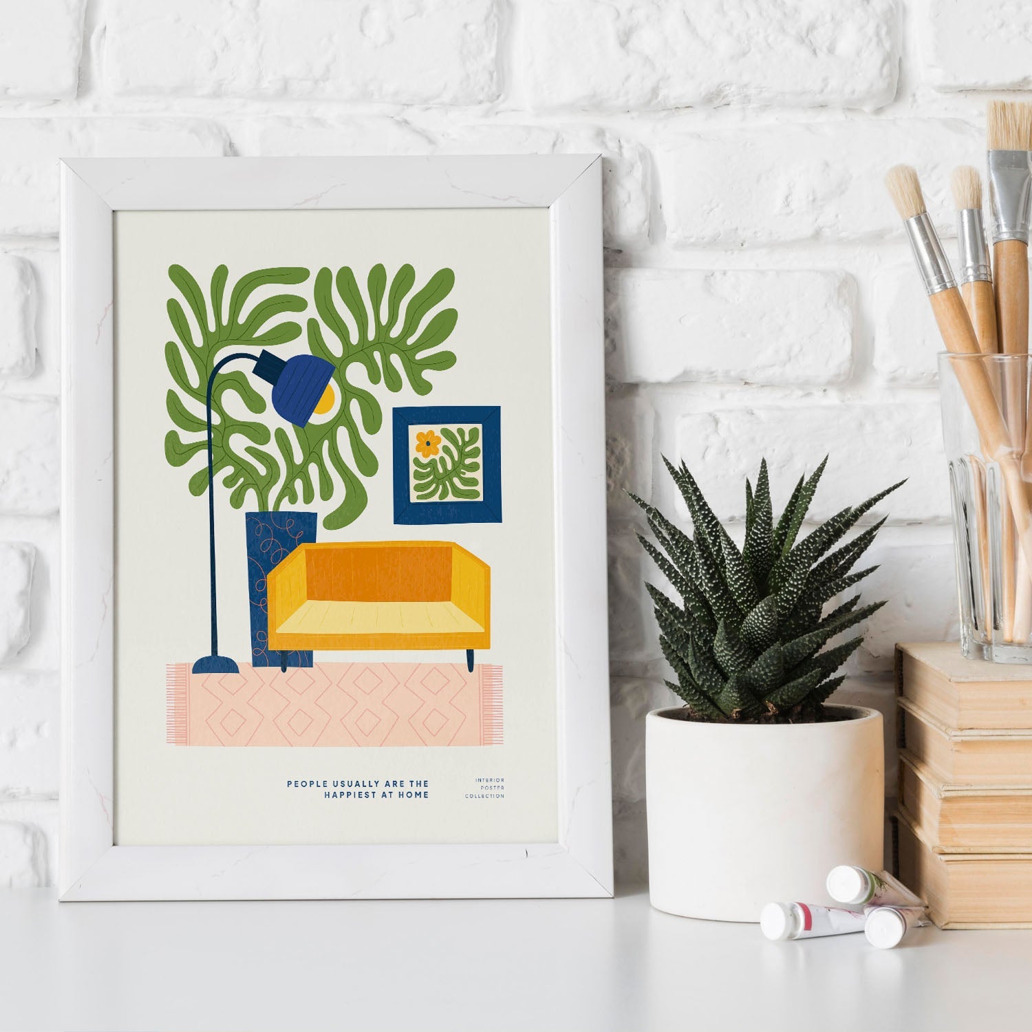 Happiest at home-Artwork-Nacnic-Nacnic Estudio SL