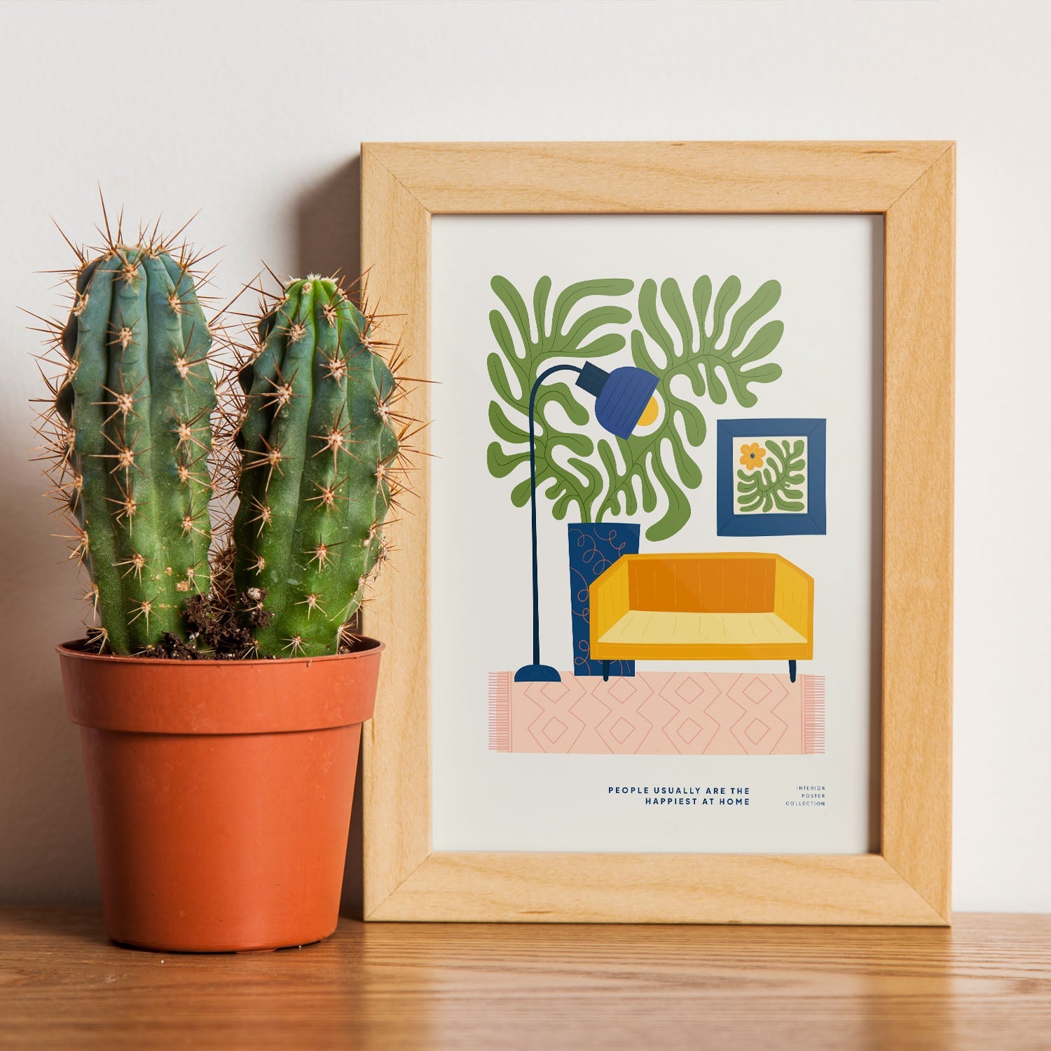 Happiest at home-Artwork-Nacnic-Nacnic Estudio SL