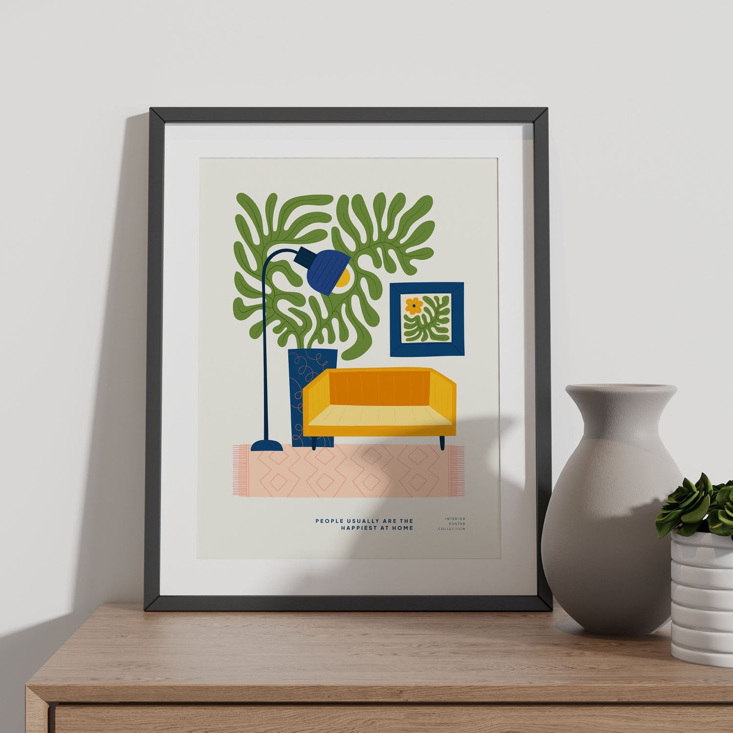 Happiest at home-Artwork-Nacnic-Nacnic Estudio SL