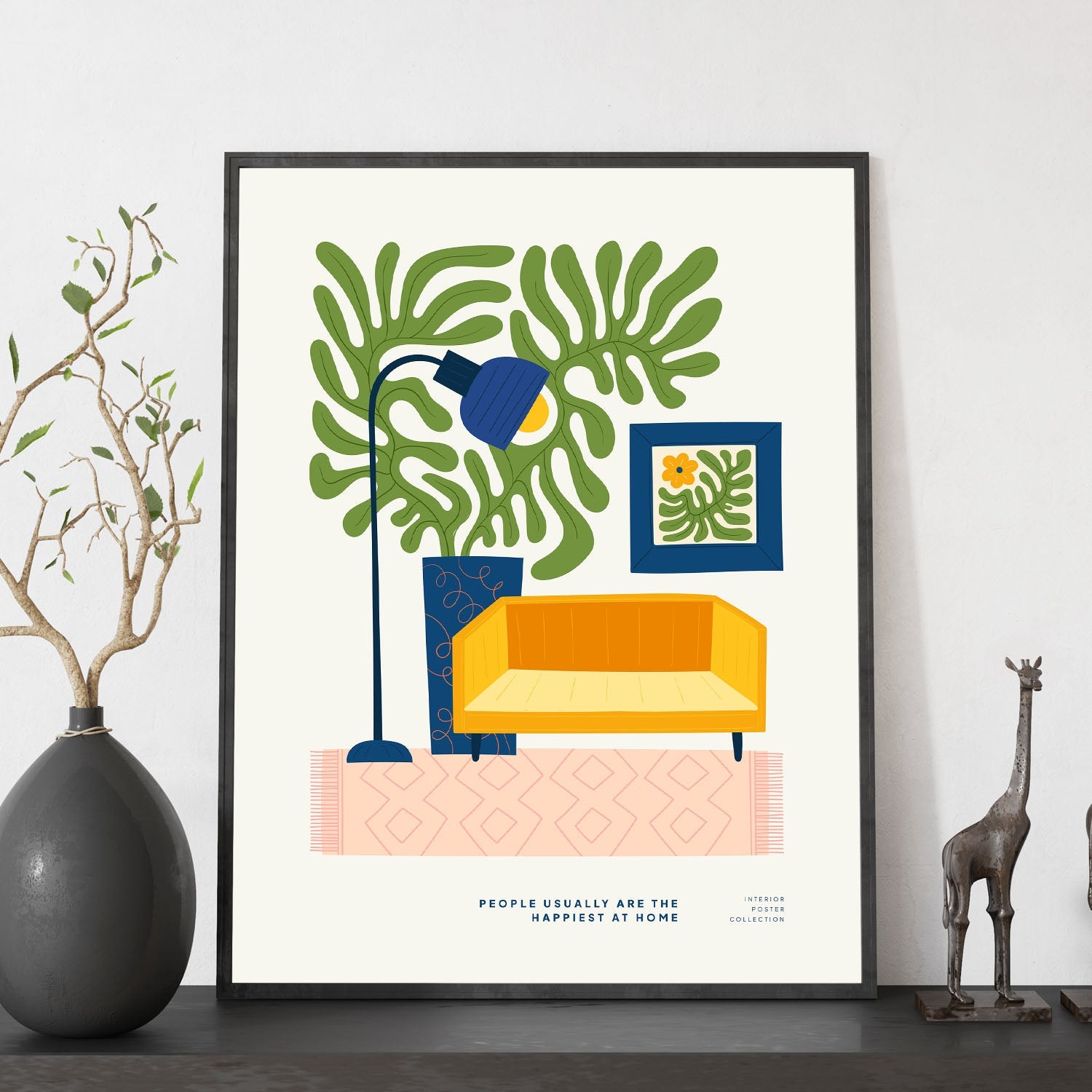 Happiest at home-Artwork-Nacnic-Nacnic Estudio SL