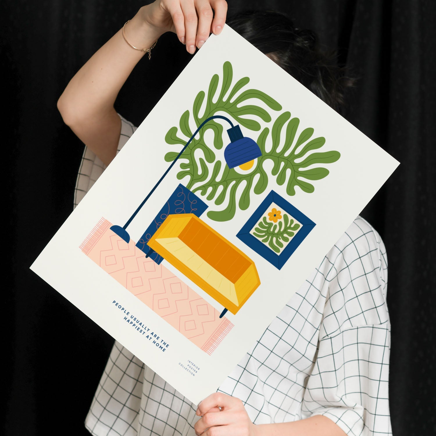 Happiest at home-Artwork-Nacnic-Nacnic Estudio SL