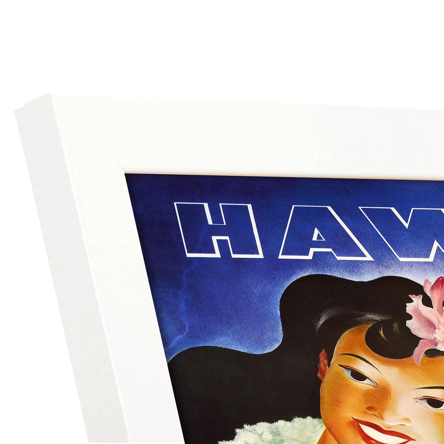 Hawaii_United_Air_Lines_Hawaiian_Girl_with_Leis-Artwork-Nacnic-Nacnic Estudio SL