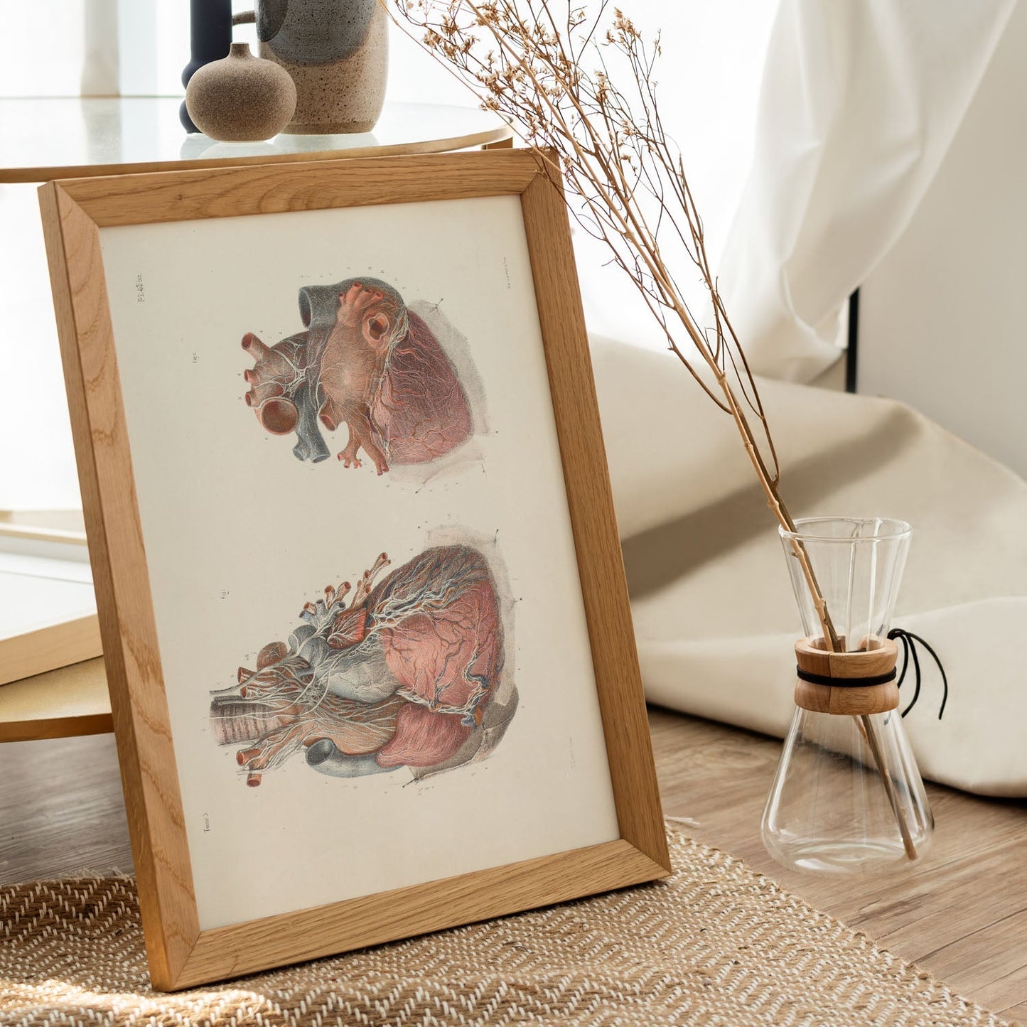 Heart and vagus nerve-Artwork-Nacnic-Nacnic Estudio SL