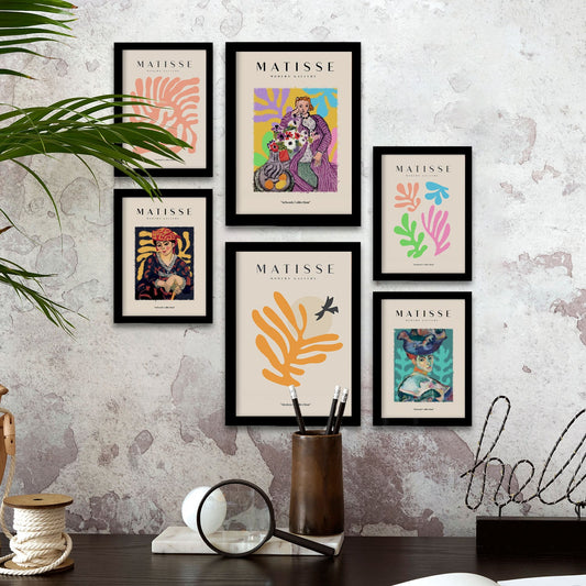 Henri Matisse Posters. Feminine. Abstract Fauvism Art Gallery-Artwork-Nacnic-Nacnic Estudio SL