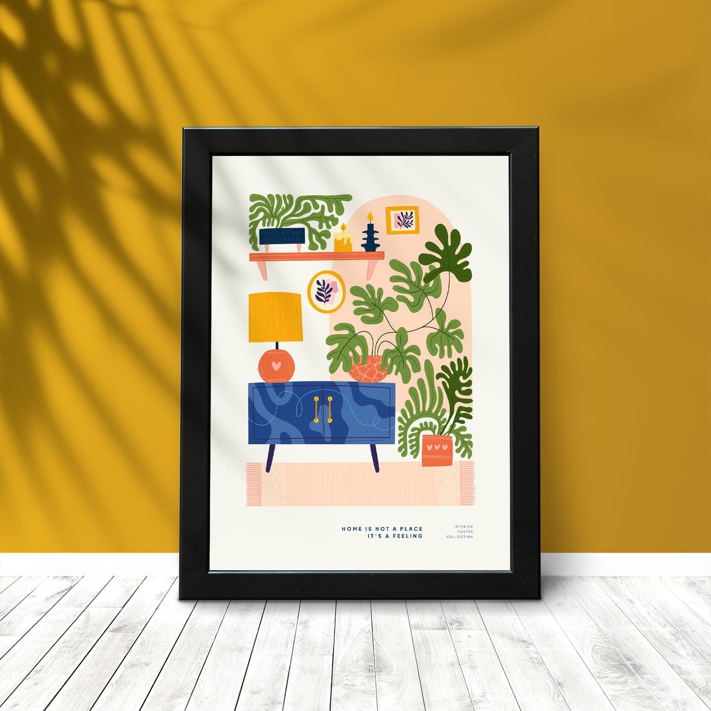 Home is a feeling-Artwork-Nacnic-Nacnic Estudio SL