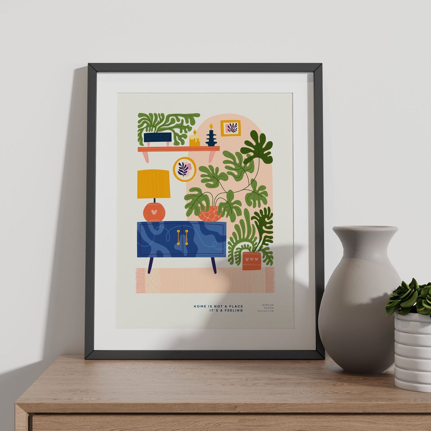 Home is a feeling-Artwork-Nacnic-Nacnic Estudio SL
