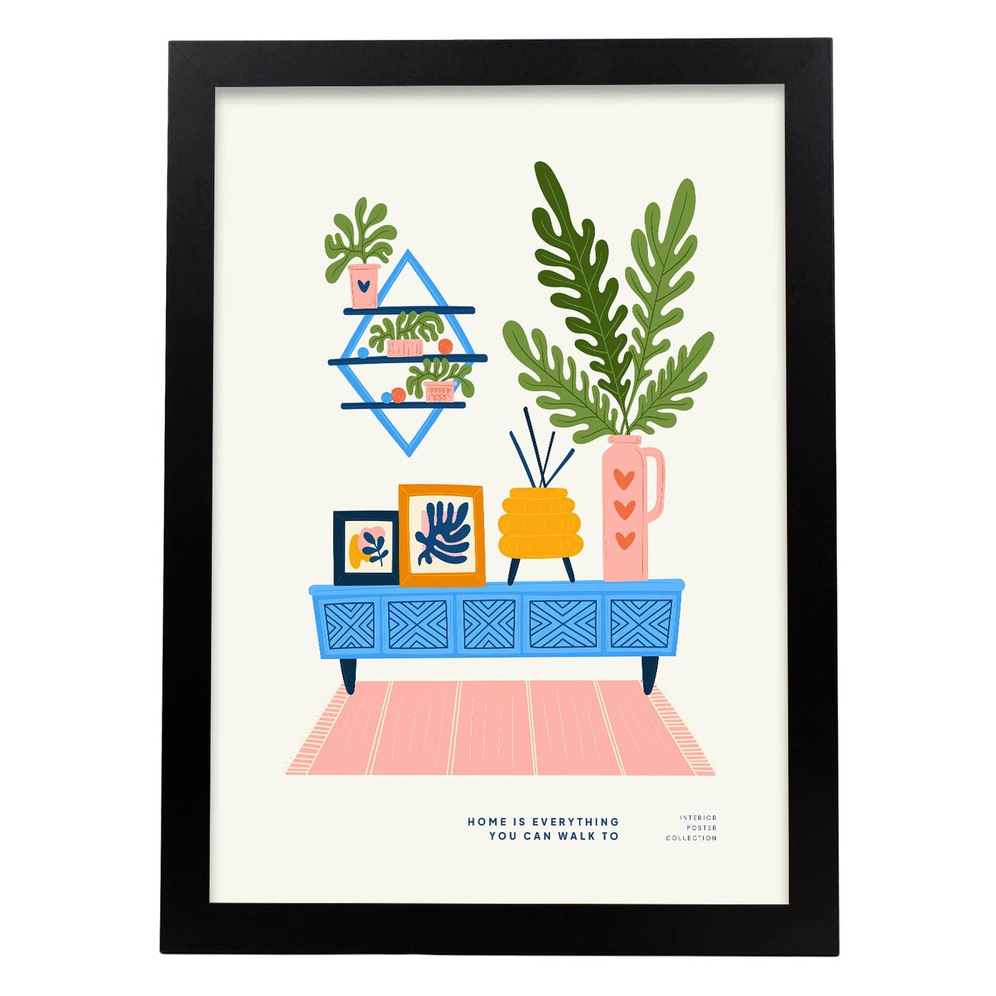 Home is everything-Artwork-Nacnic-A3-Sin marco-Nacnic Estudio SL