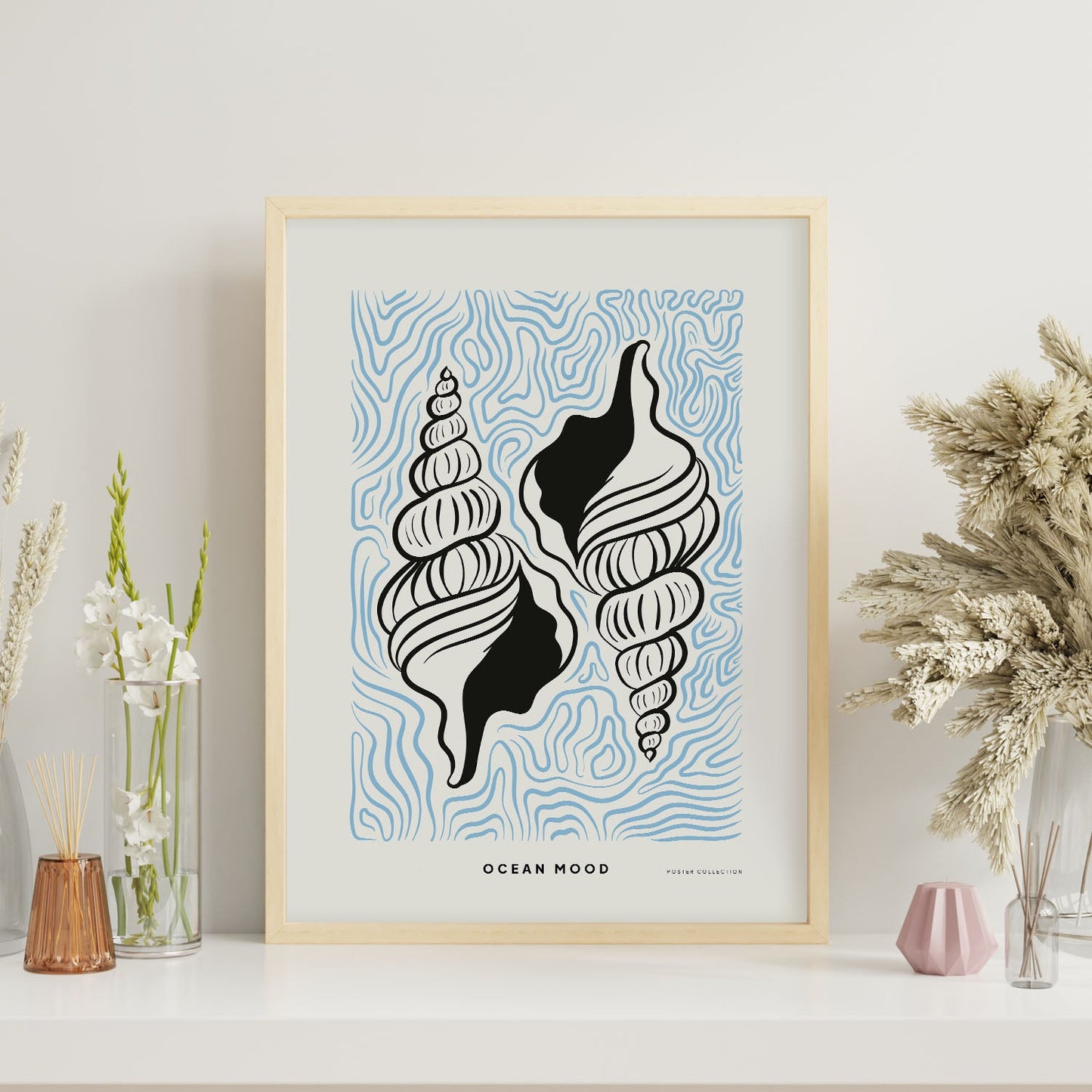 Horse Conch Shell-Artwork-Nacnic-Nacnic Estudio SL