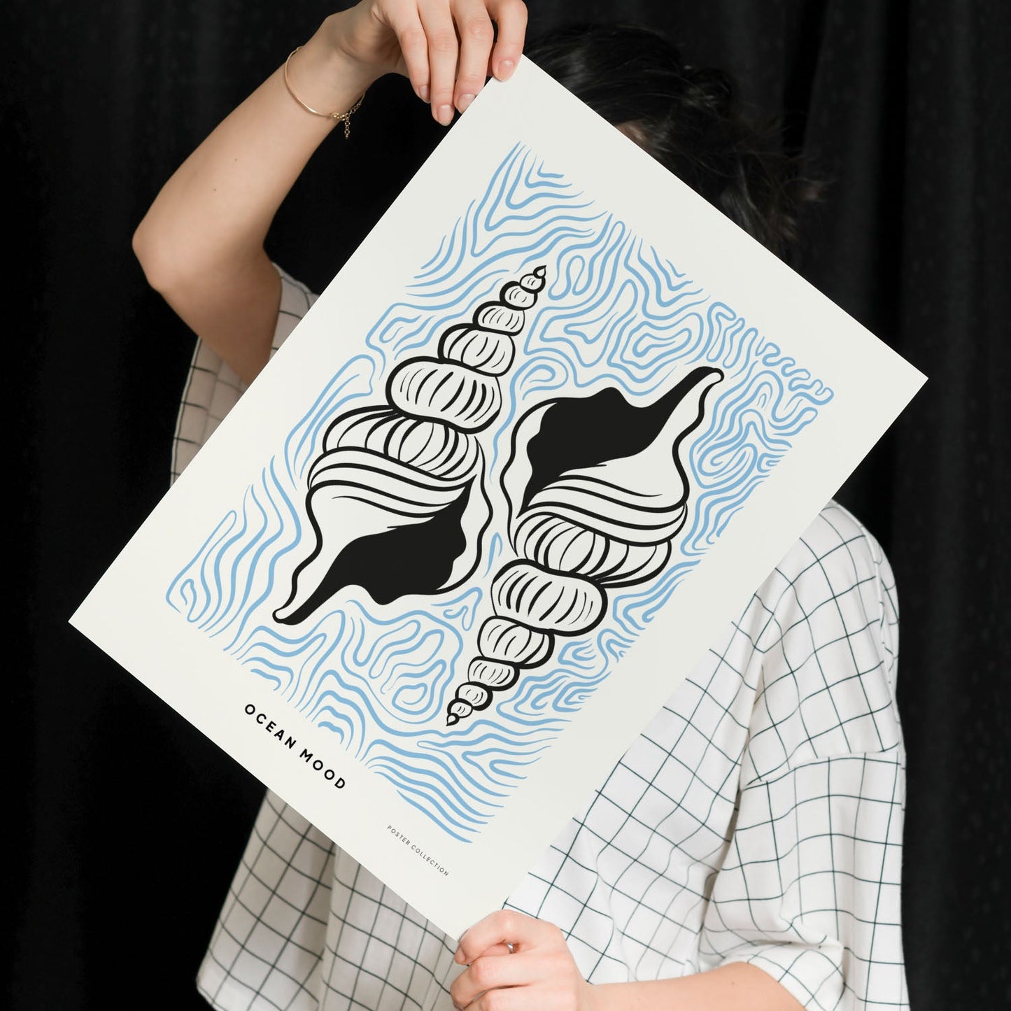 Horse Conch Shell-Artwork-Nacnic-Nacnic Estudio SL