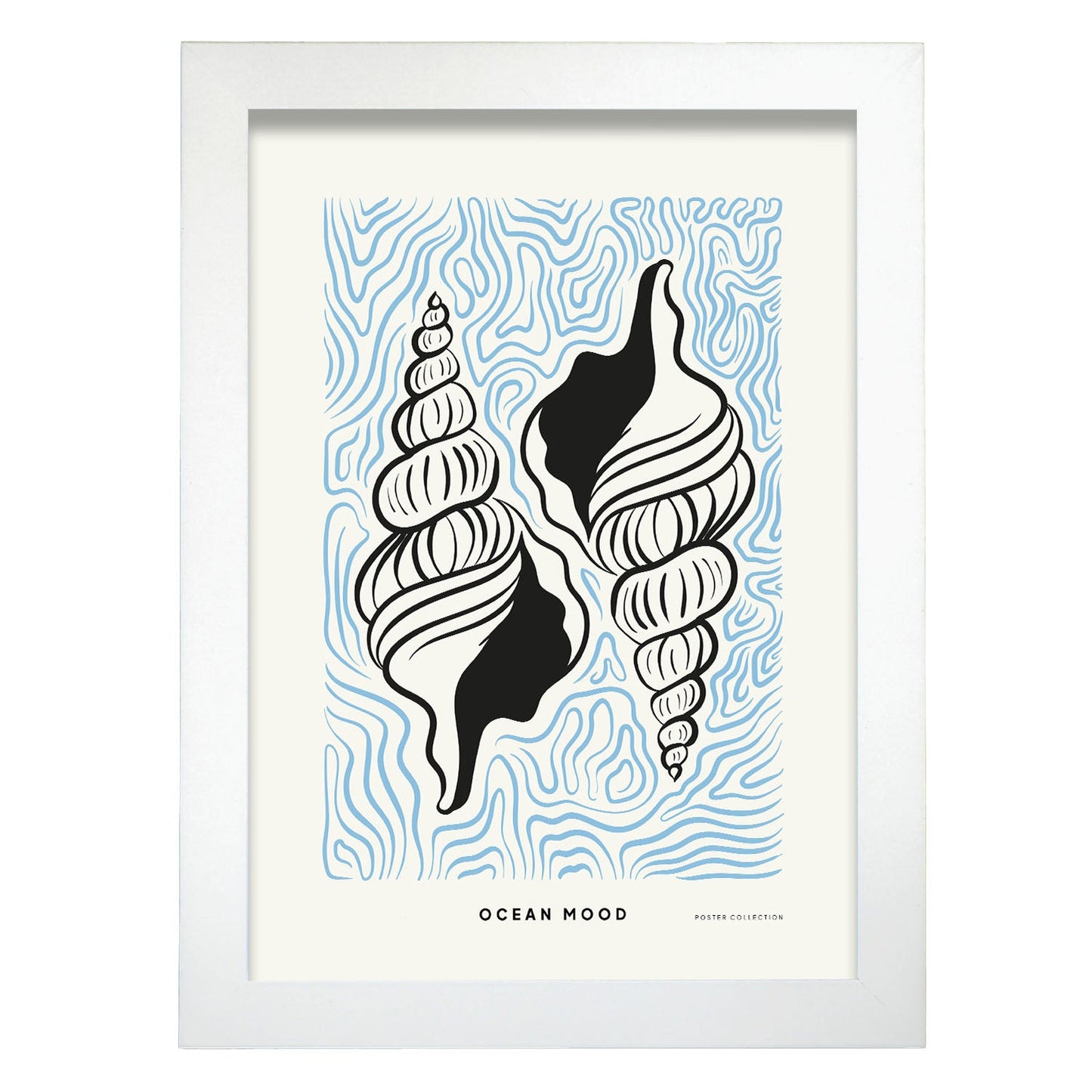Horse Conch Shell-Artwork-Nacnic-A4-Marco Blanco-Nacnic Estudio SL