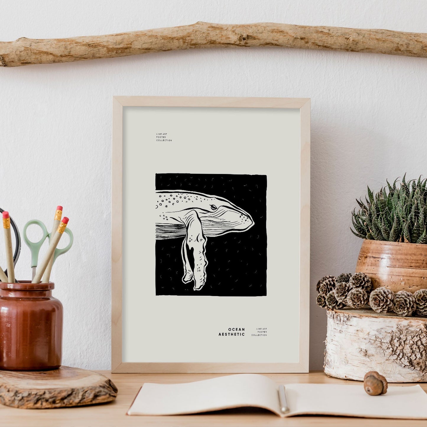 Humpback whale-Artwork-Nacnic-Nacnic Estudio SL