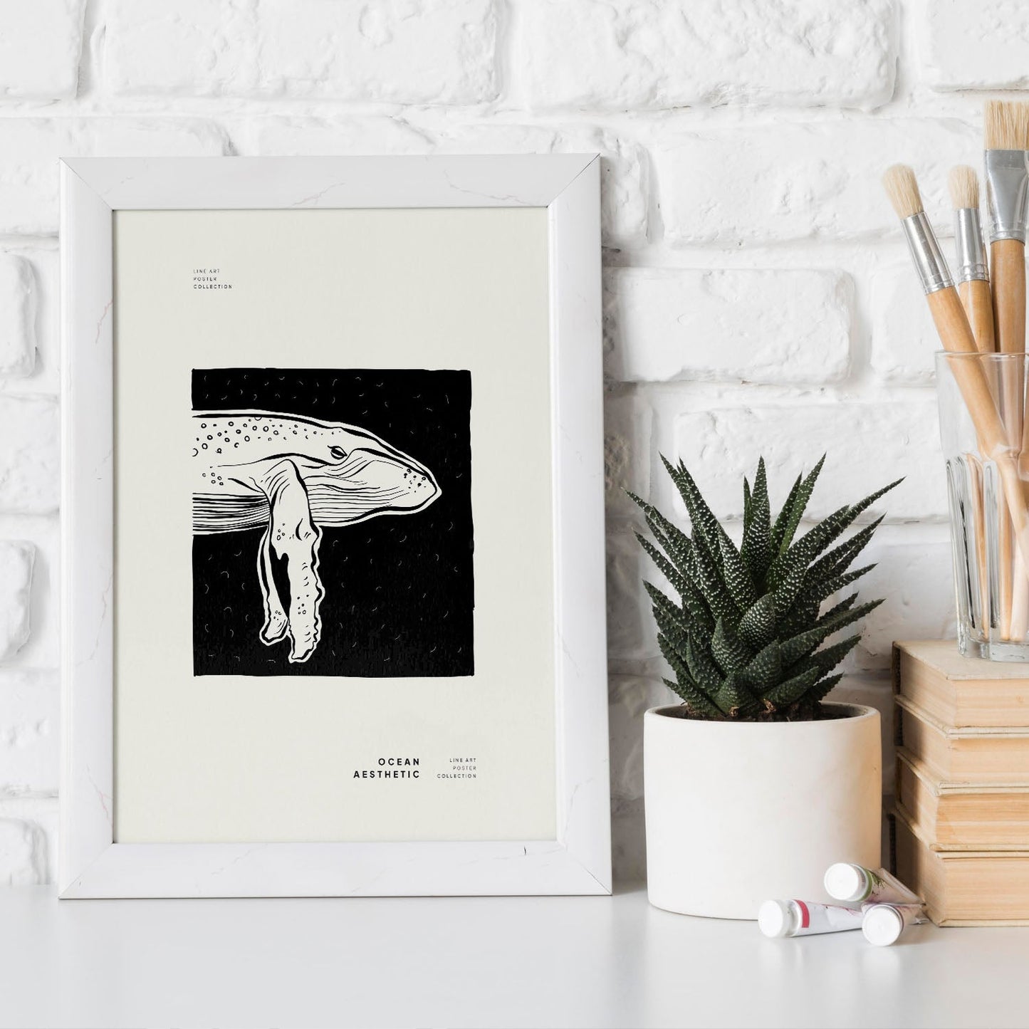 Humpback whale-Artwork-Nacnic-Nacnic Estudio SL