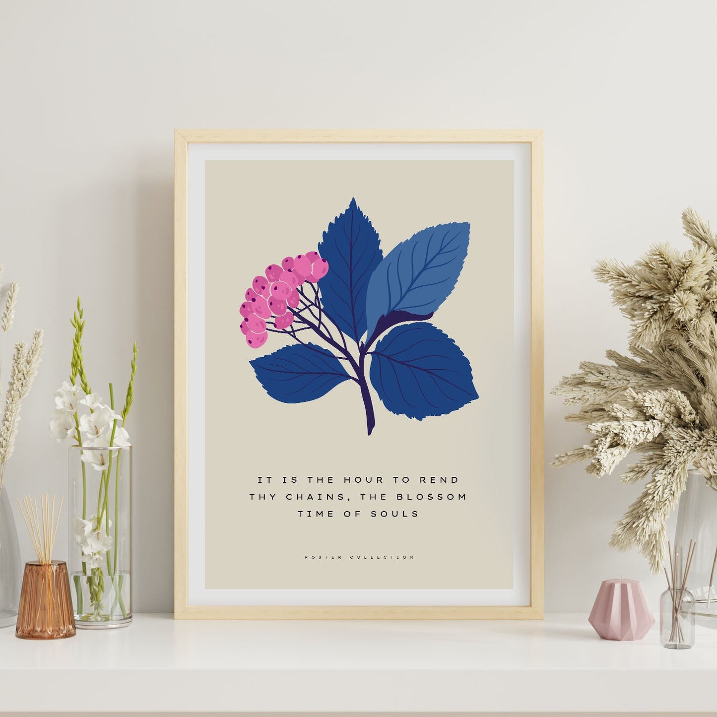 Hypericum Berries-Artwork-Nacnic-Nacnic Estudio SL