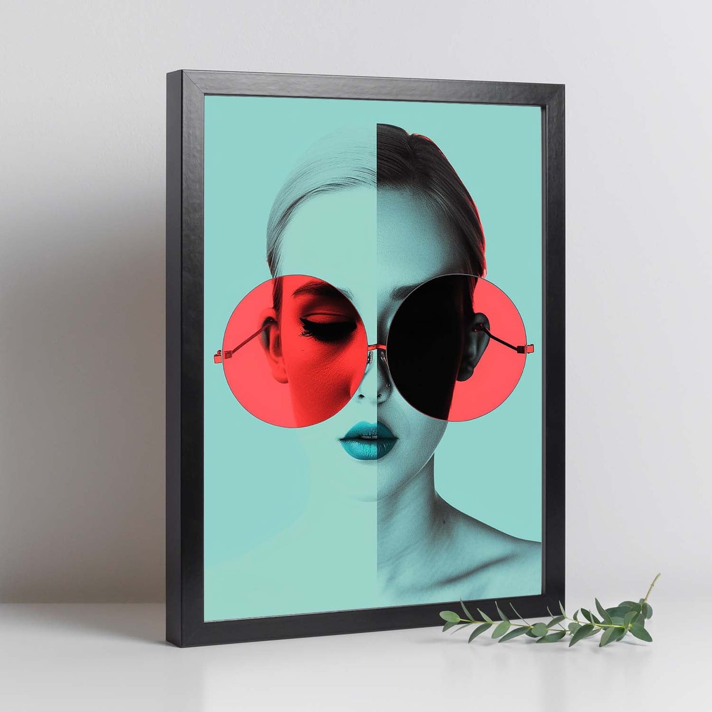 Ilustración Minimalista de Mujeres Poster