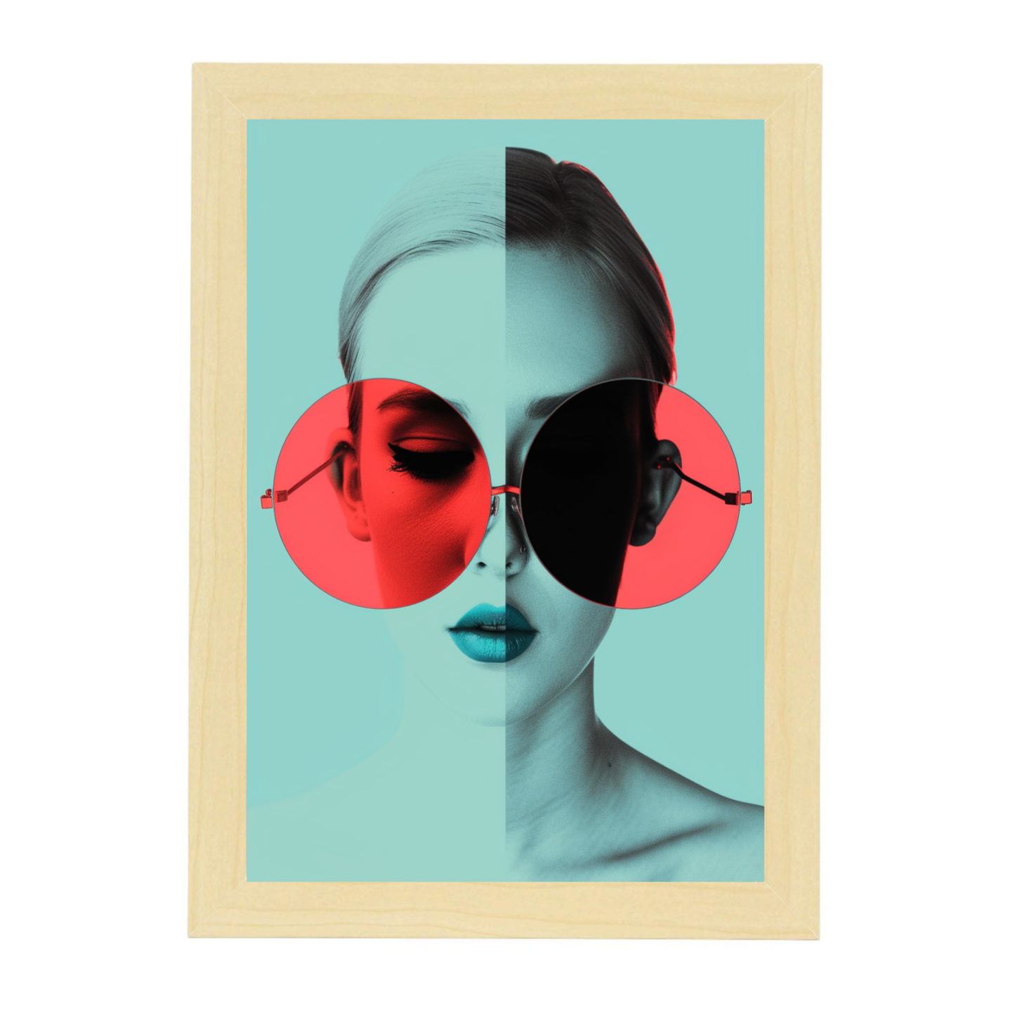 Ilustración Minimalista de Mujeres Poster