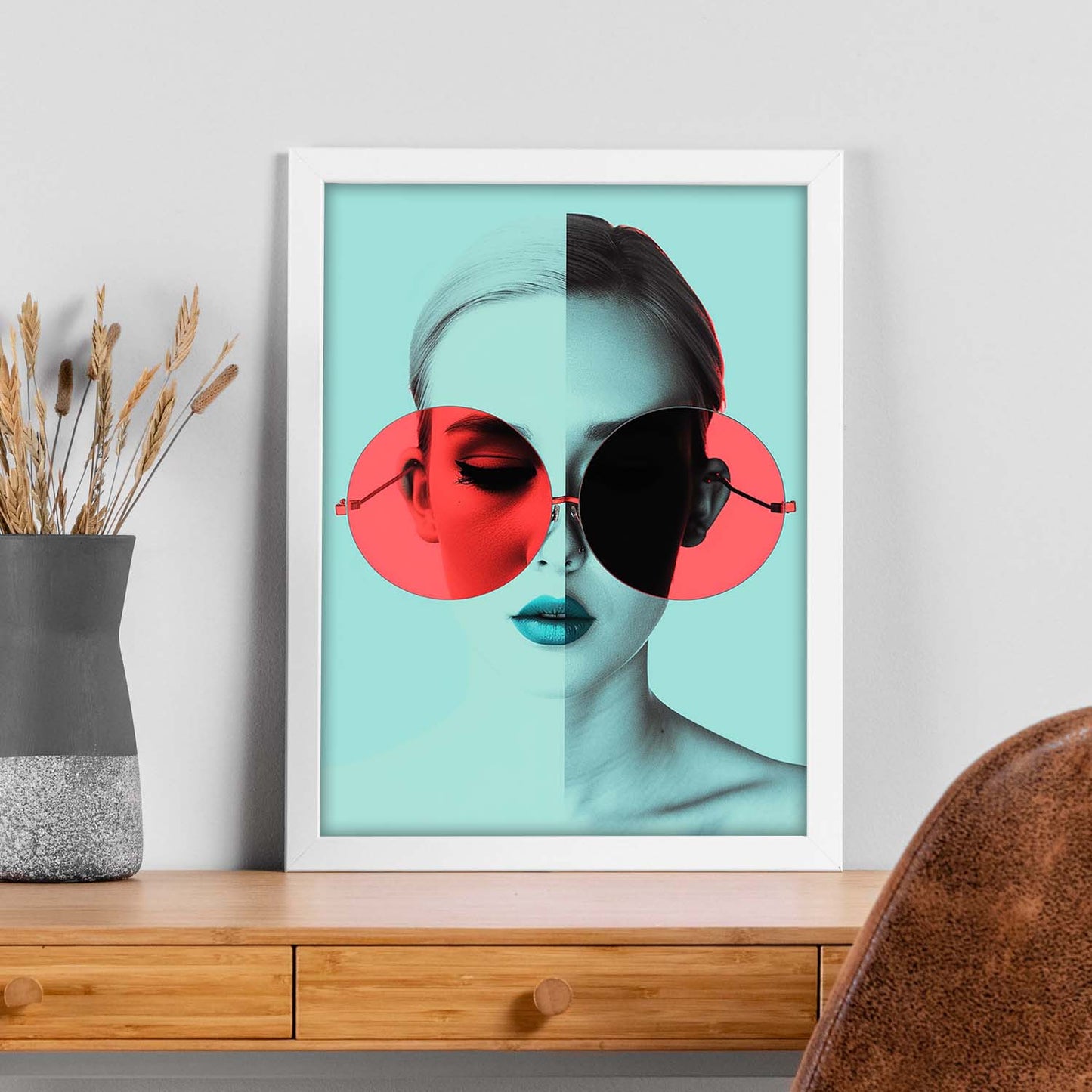 Ilustración Minimalista de Mujeres Poster