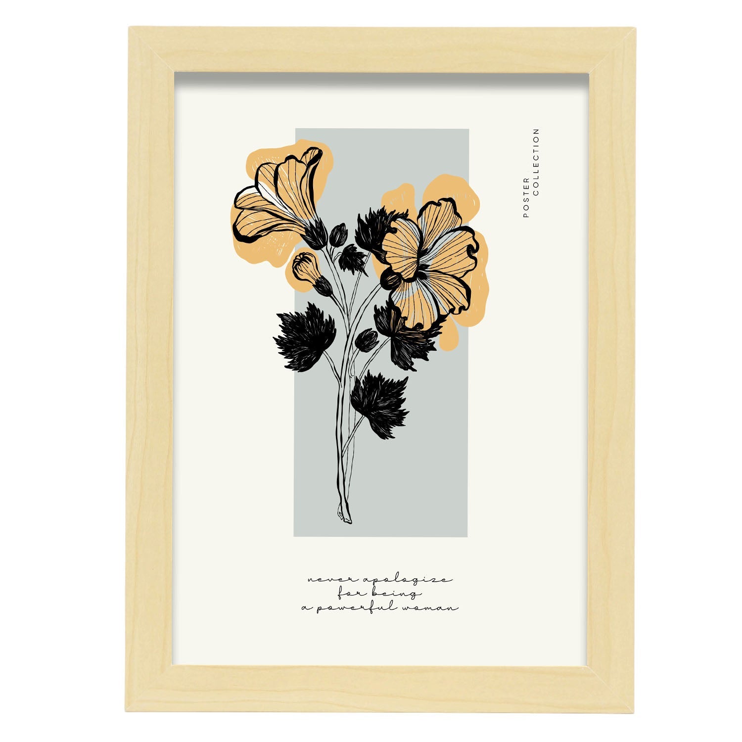 Impressive-Artwork-Nacnic-A4-Marco Madera clara-Nacnic Estudio SL