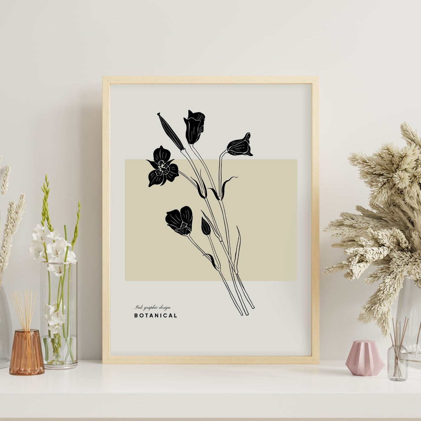 Iris stems-Artwork-Nacnic-Nacnic Estudio SL