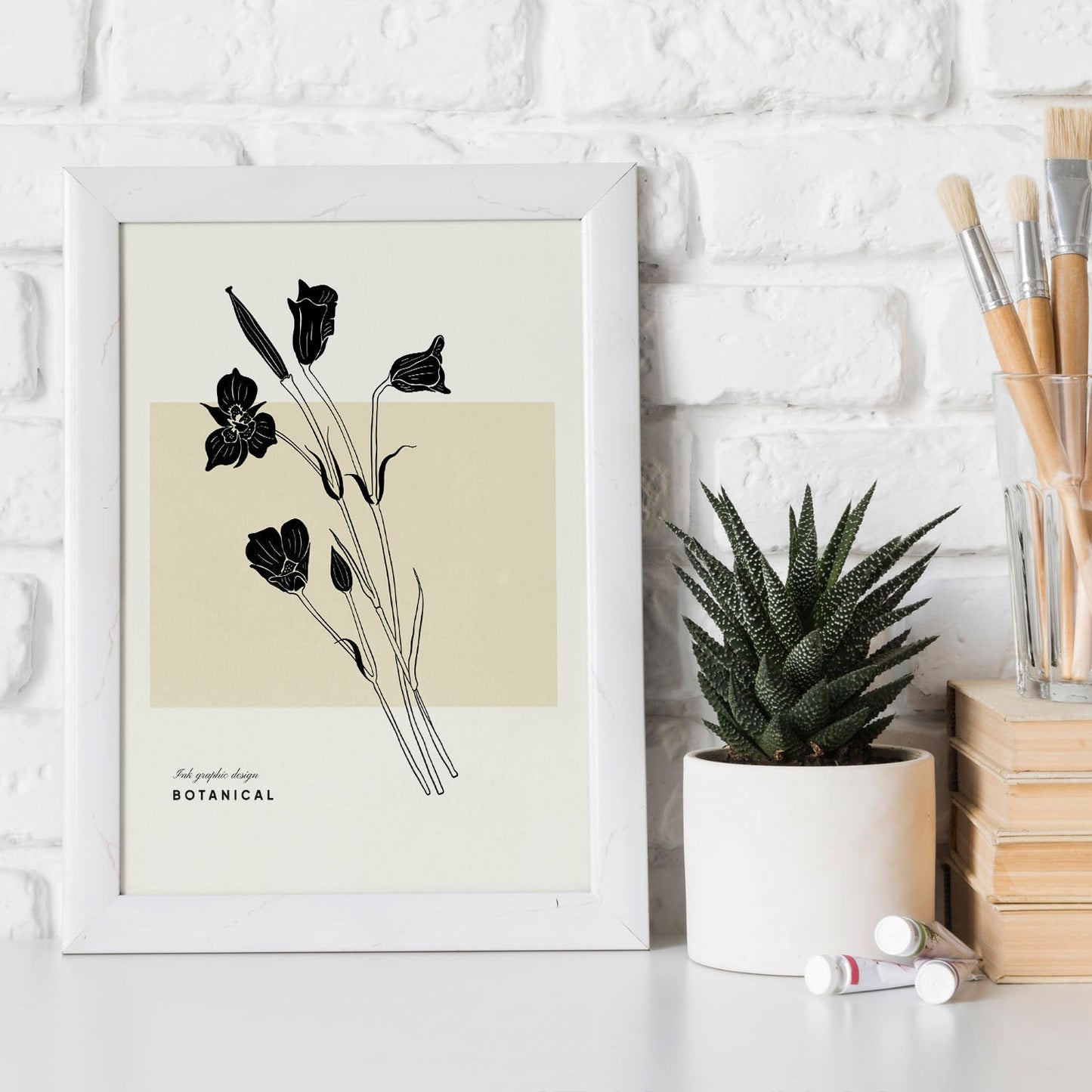 Iris stems-Artwork-Nacnic-Nacnic Estudio SL