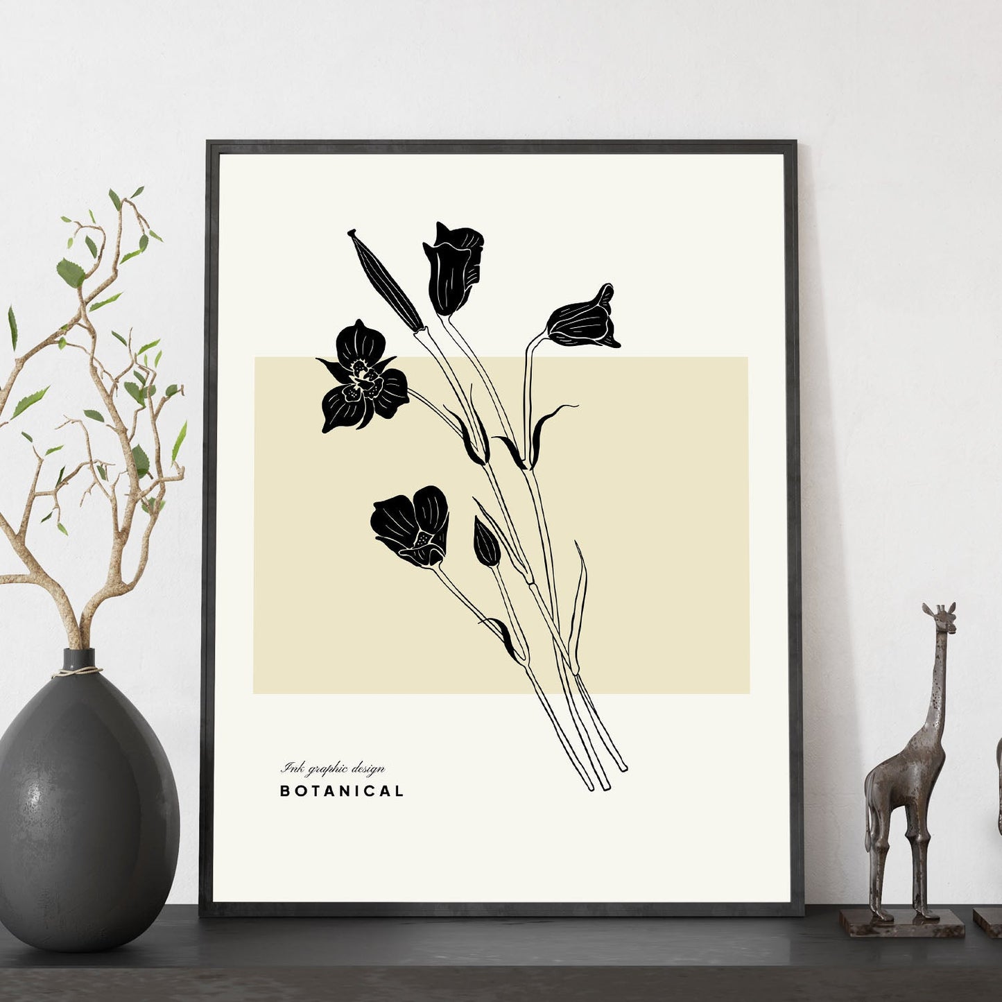 Iris stems-Artwork-Nacnic-Nacnic Estudio SL