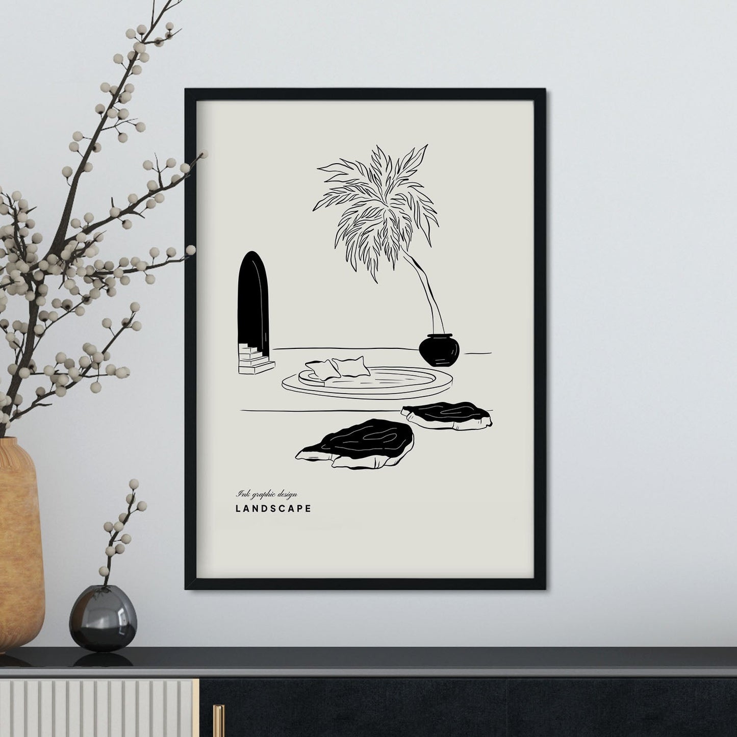 Island Inspired Room-Artwork-Nacnic-Nacnic Estudio SL