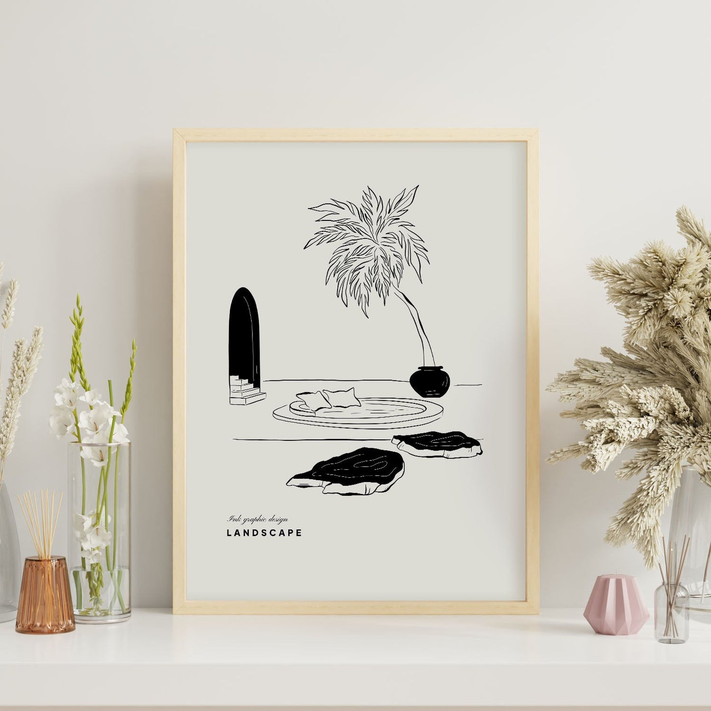 Island Inspired Room-Artwork-Nacnic-Nacnic Estudio SL