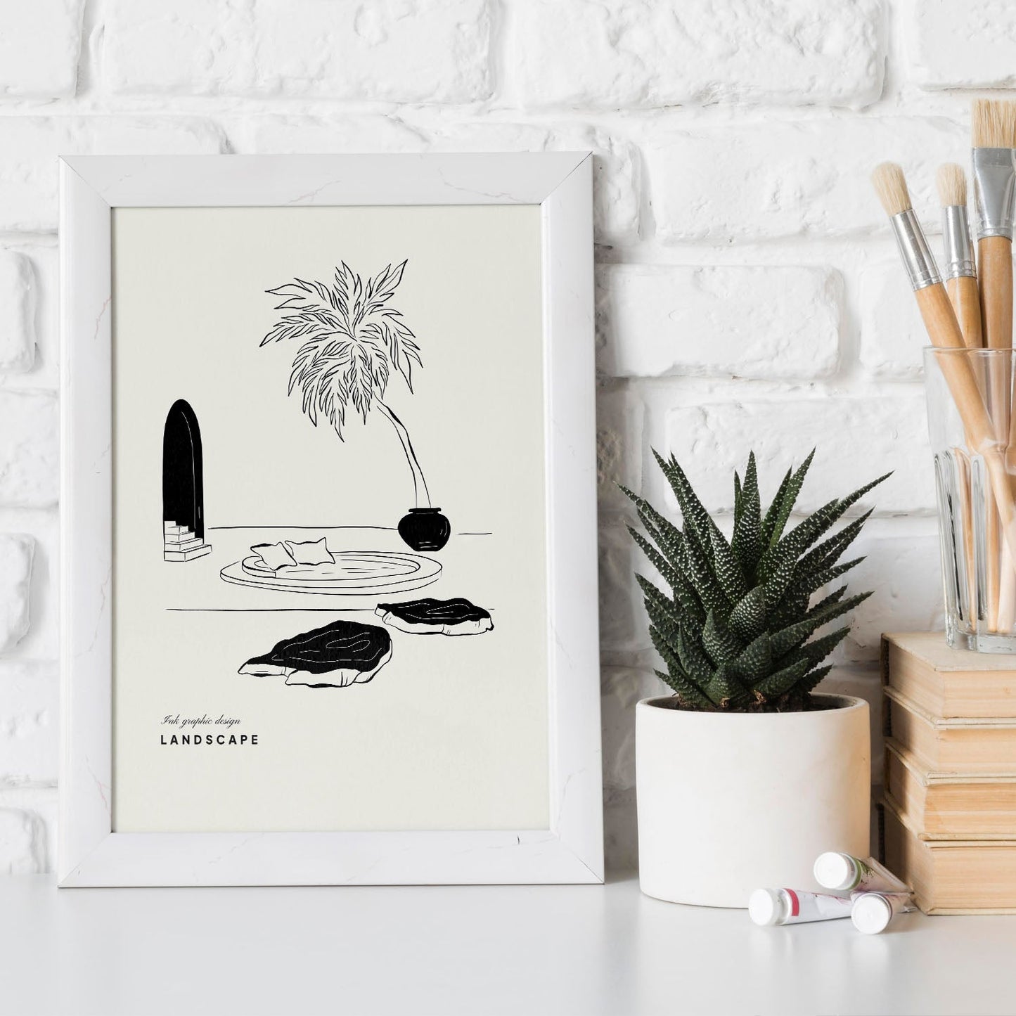Island Inspired Room-Artwork-Nacnic-Nacnic Estudio SL