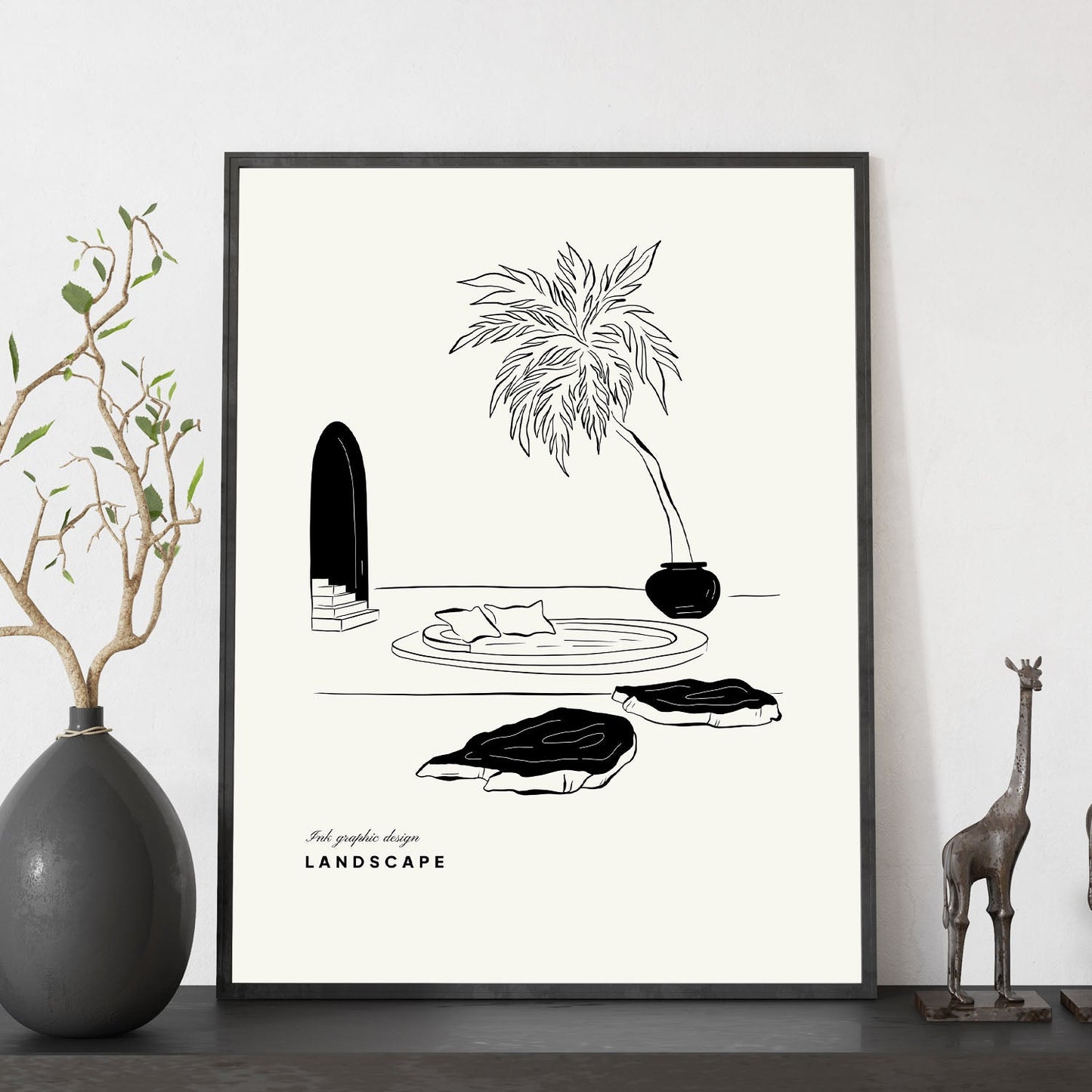 Island Inspired Room-Artwork-Nacnic-Nacnic Estudio SL