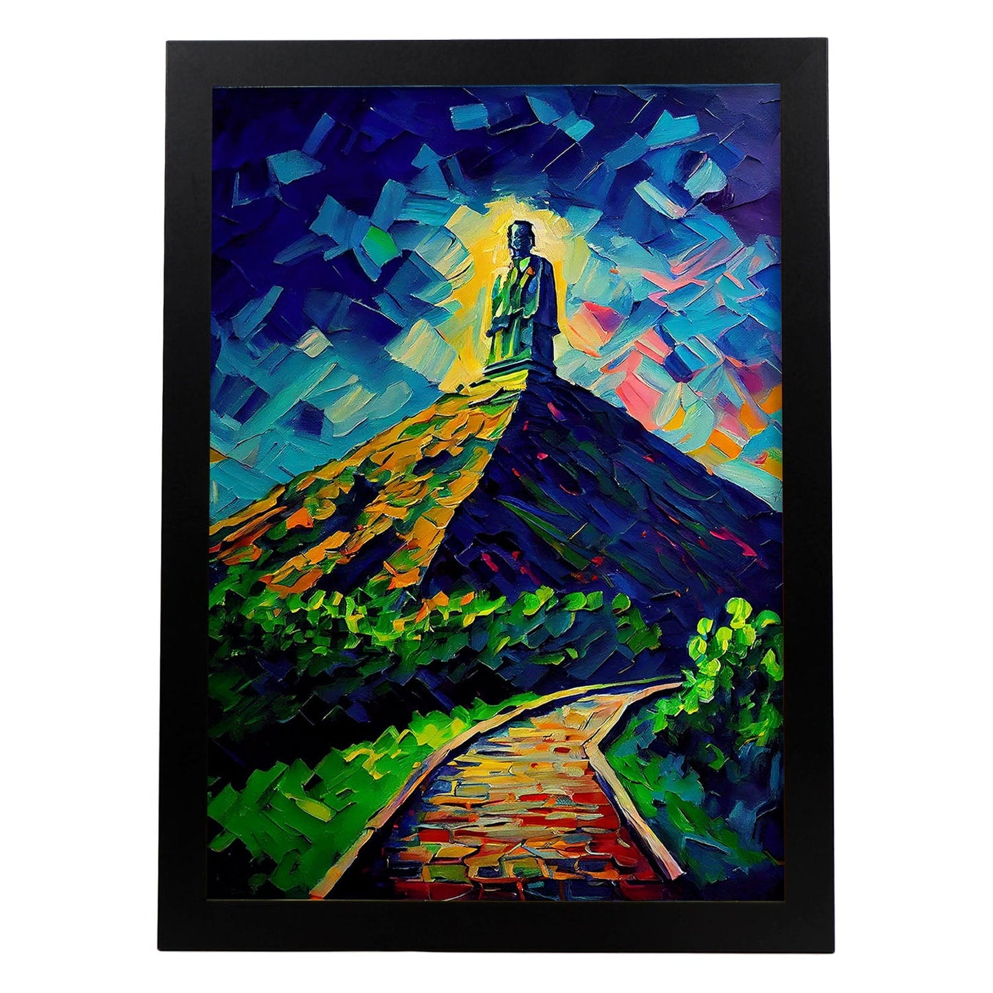 Jefe de diamantes Nacnic Monumento estatal Honolulu Oahu Hawaii USA. Estampados de arte de pared estético para el diseño de dormitorio o sala de estar.-Artwork-Nacnic-A4-Sin marco-Nacnic Estudio SL