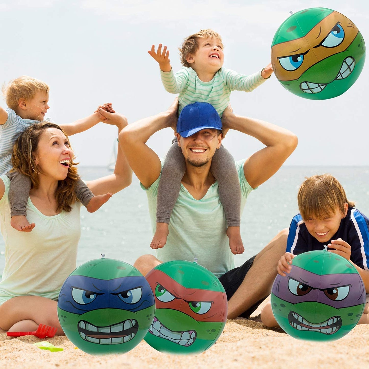 Juego de 4 bolas de playa-Nacnic-Nacnic Estudio SL