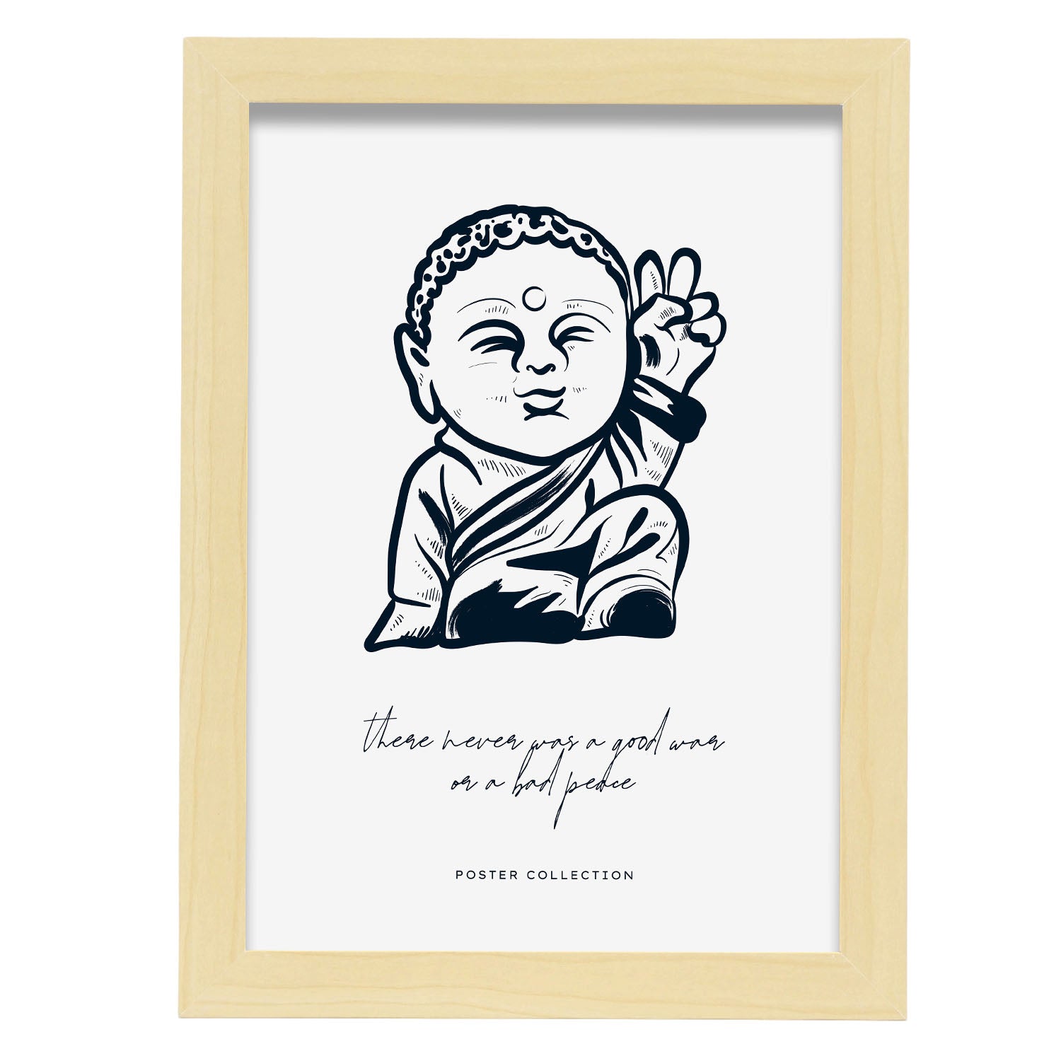 Karma-Artwork-Nacnic-A4-Marco Madera clara-Nacnic Estudio SL