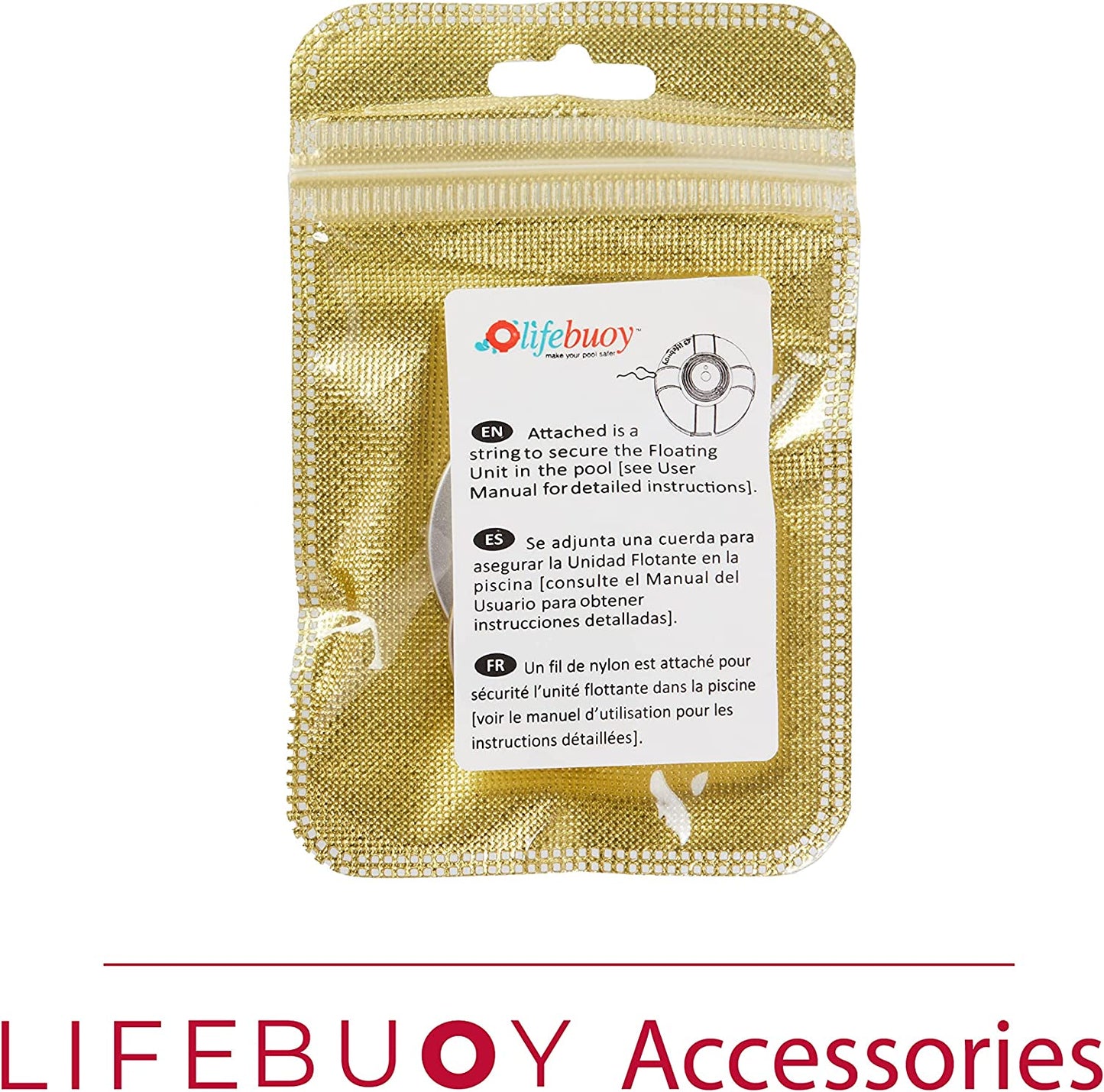 Kit de Fijación para Alarma de Seguridad de Piscina - Laminas Encore Estacional