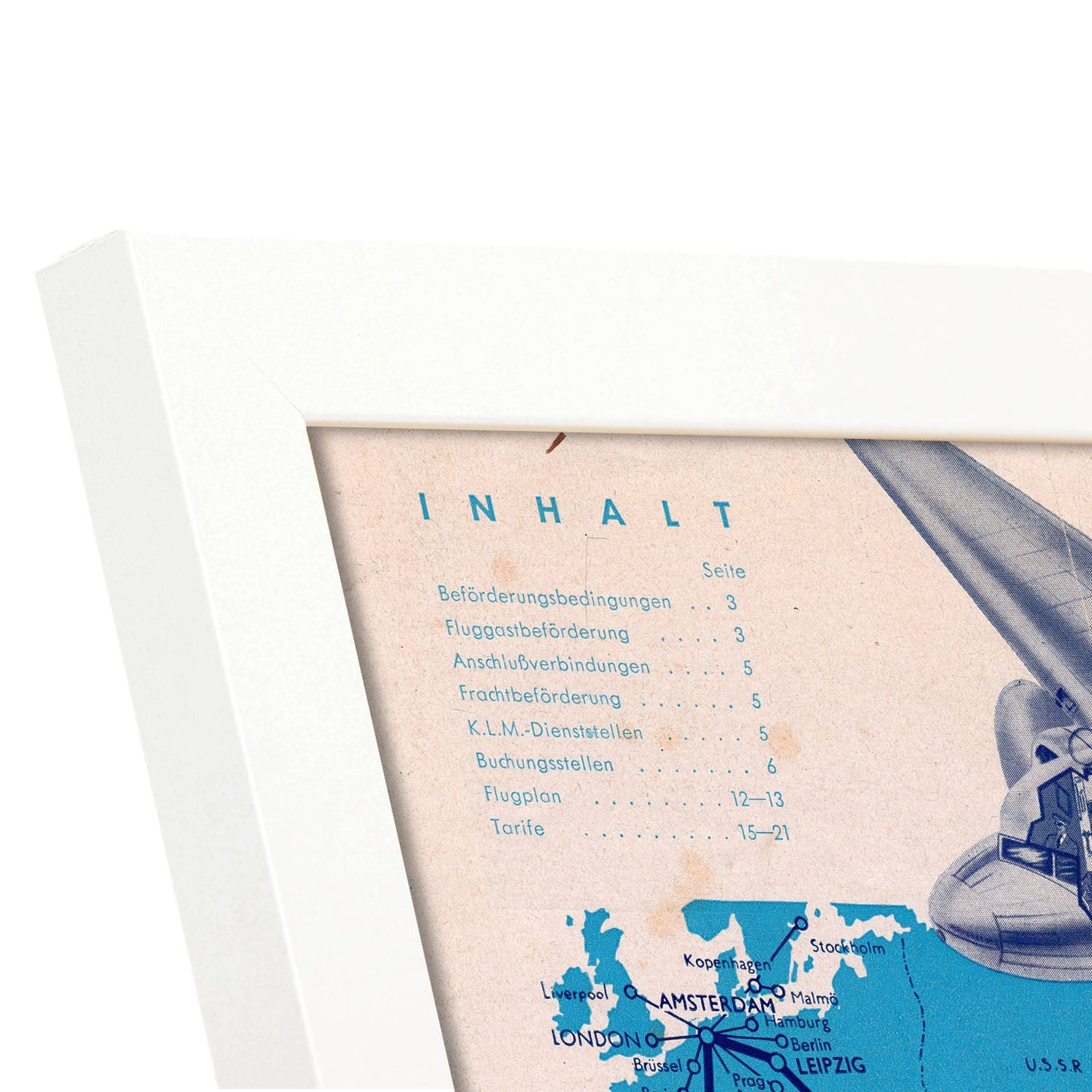 KLM-1938-Route-poster-Artwork-Nacnic-Nacnic Estudio SL