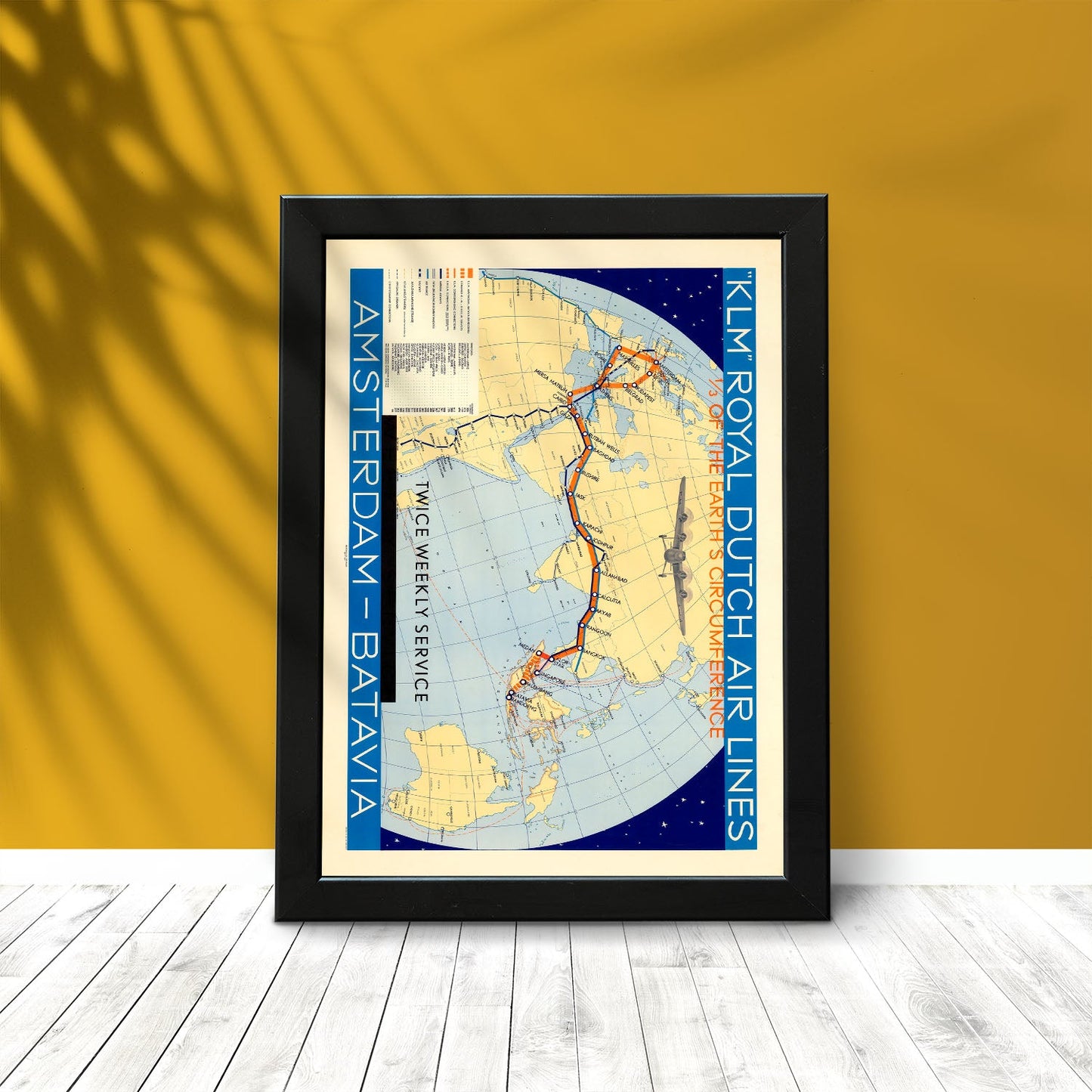 KLM-vintage-airline-poster-Artwork-Nacnic-Nacnic Estudio SL
