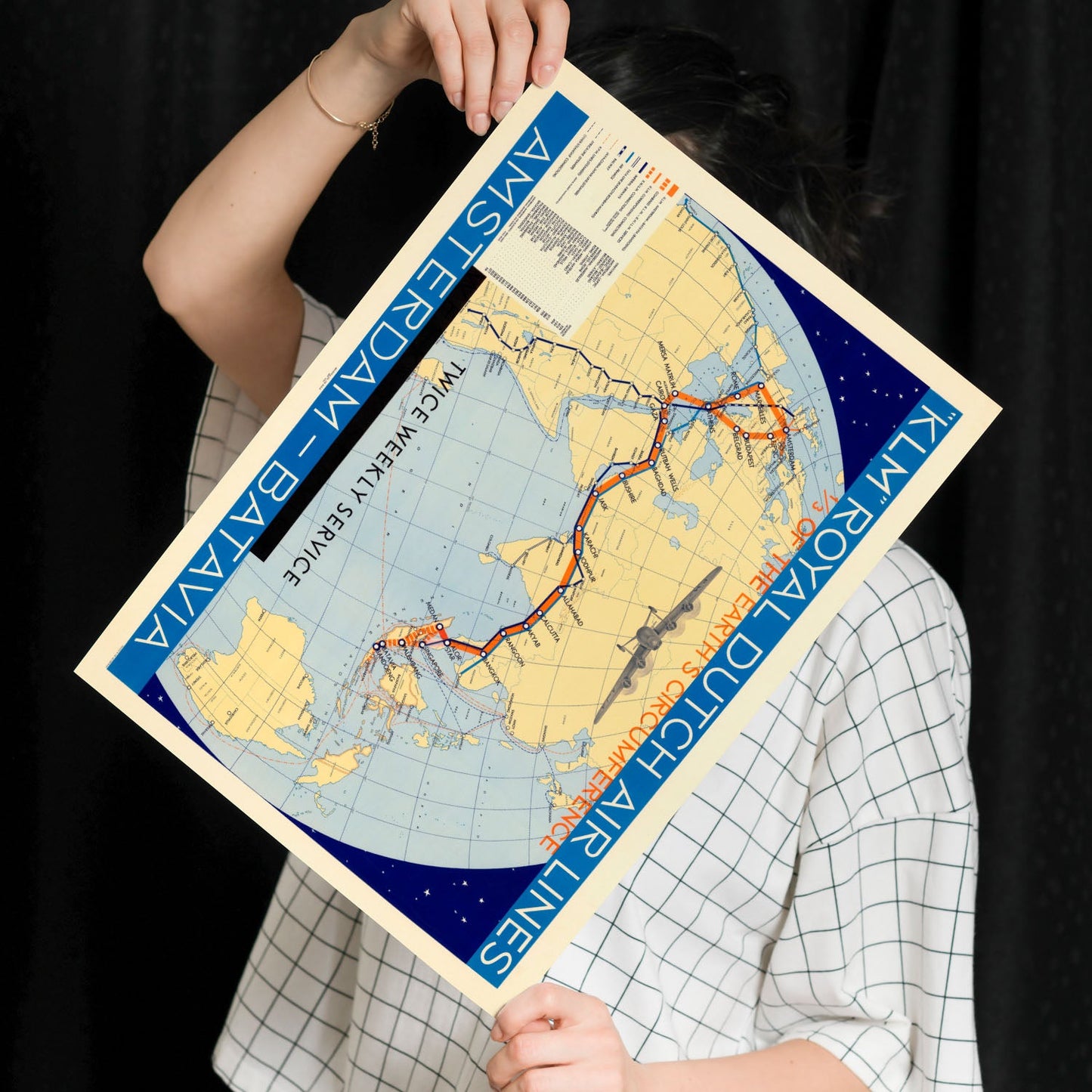 KLM-vintage-airline-poster-Artwork-Nacnic-Nacnic Estudio SL