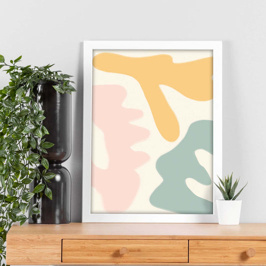 Lamina artistica decorativa con ilustración de Color moderno 10 estilo Abstracto-Artwork-Nacnic-Nacnic Estudio SL