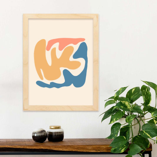 Lamina artistica decorativa con ilustración de Color moderno 20 estilo Abstracto-Artwork-Nacnic-Nacnic Estudio SL