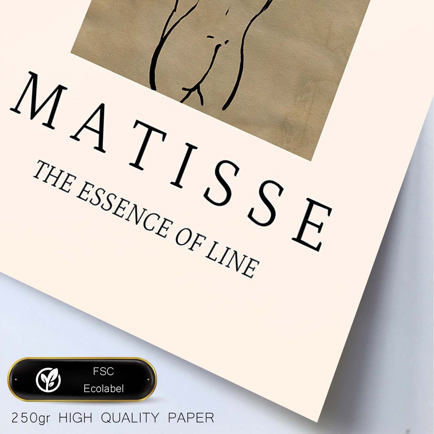 Lamina artistica decorativa con ilustración de Desnudos Matisse 05 estilo fauvista-Artwork-Nacnic-Nacnic Estudio SL