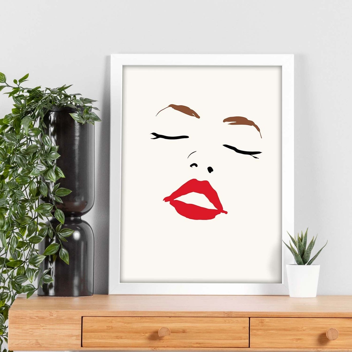 Lamina artistica decorativa con ilustración de Desnudos Matisse 10 estilo fauvista-Artwork-Nacnic-Nacnic Estudio SL