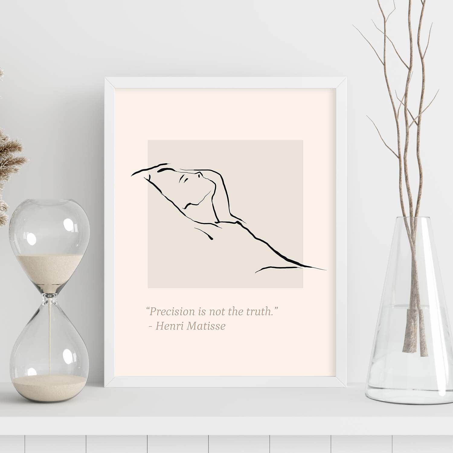 Lamina artistica decorativa con ilustración de Desnudos Matisse 14 estilo fauvista-Artwork-Nacnic-Nacnic Estudio SL