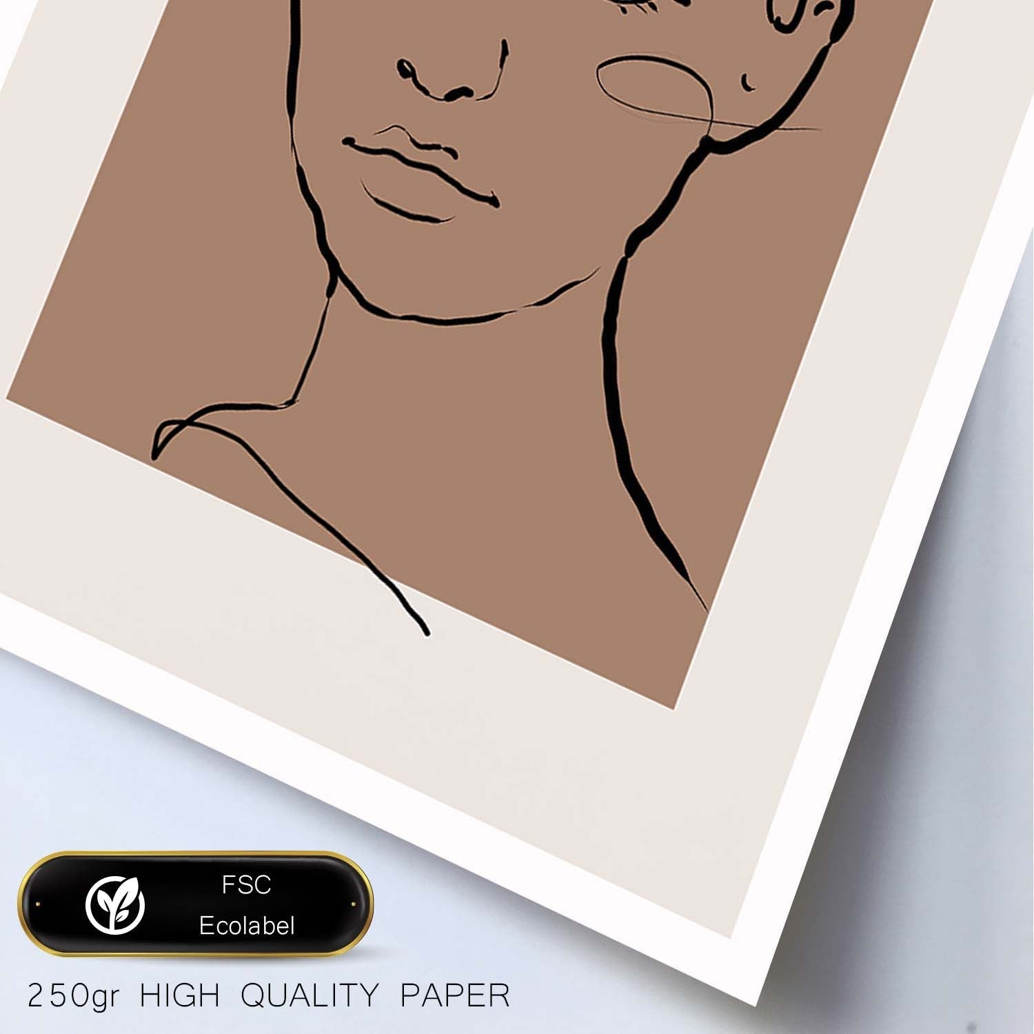 Lamina artistica decorativa con ilustración de Desnudos Matisse 19 estilo fauvista-Artwork-Nacnic-Nacnic Estudio SL