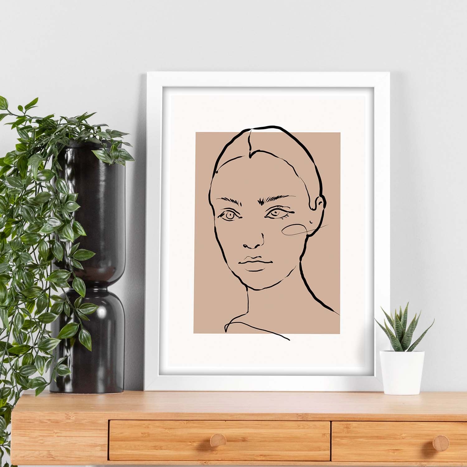 Lamina artistica decorativa con ilustración de Desnudos Matisse 19 estilo fauvista-Artwork-Nacnic-Nacnic Estudio SL